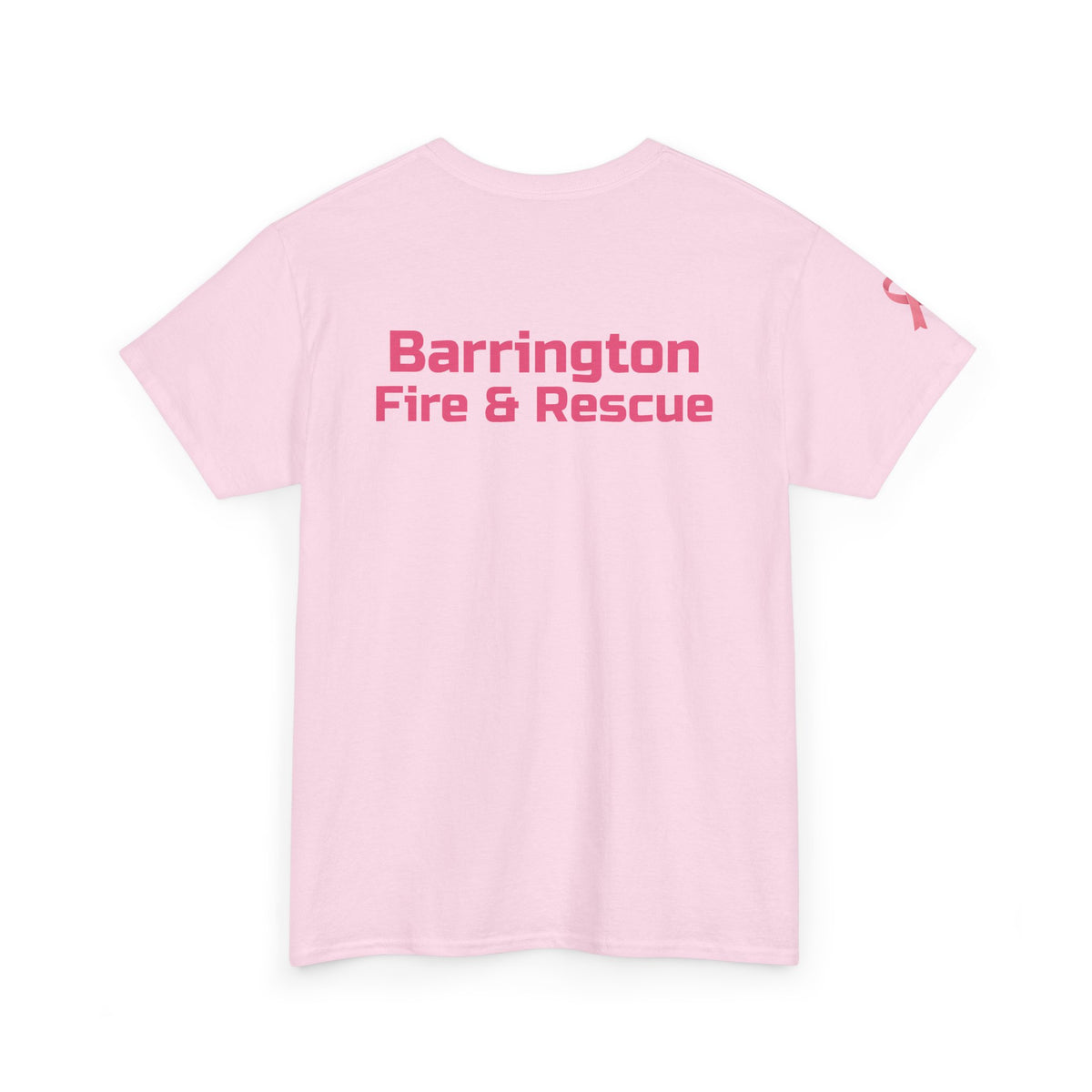 Barrington Fire & Rescue Bulldog T-Shirt - Breast Cancer Awareness