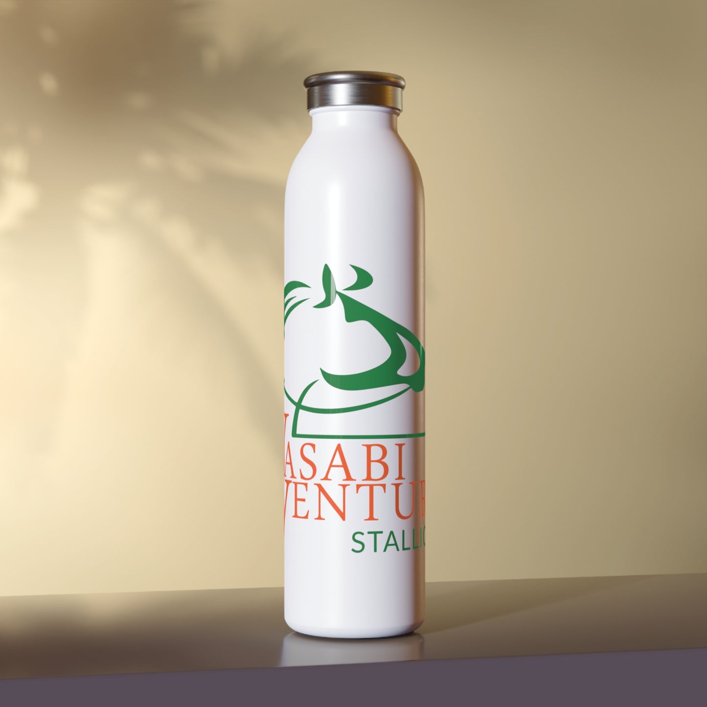 Wasabi Ventures Stallions Slim Water Bottle