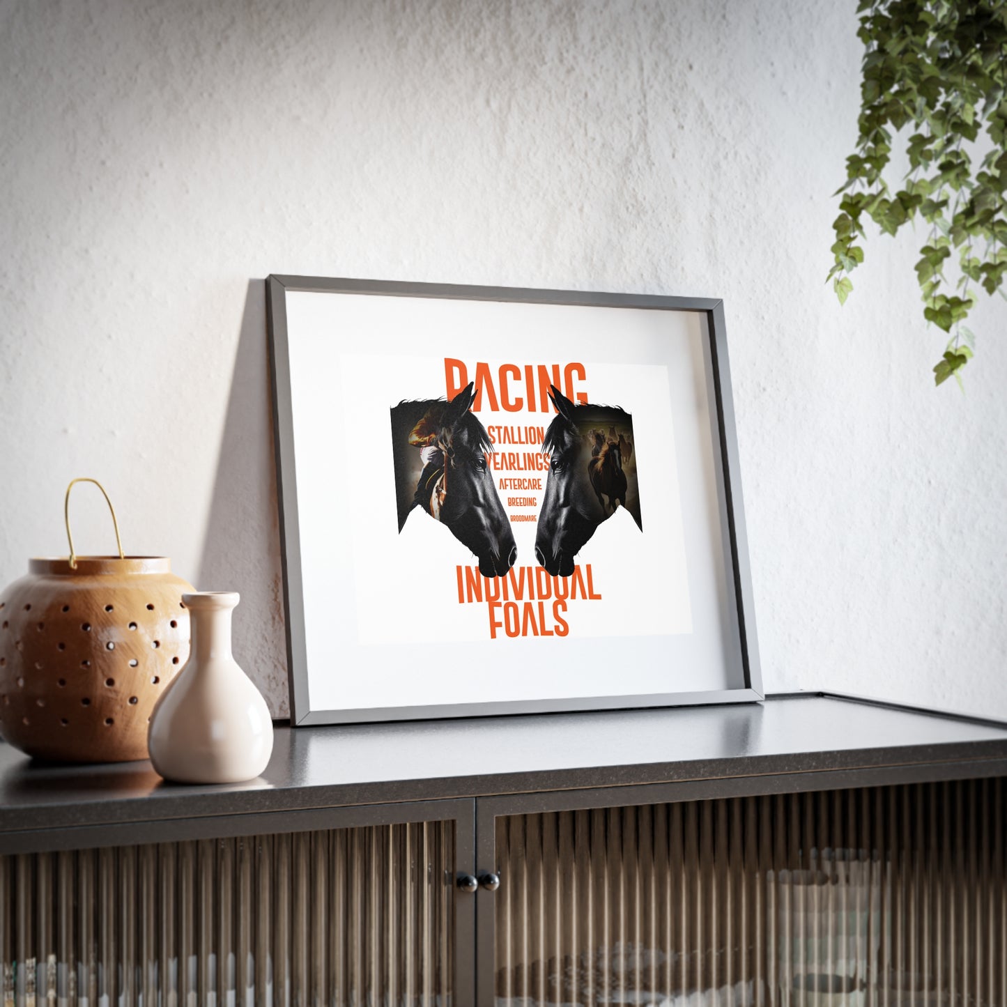"Racing Collection" Framed Posters, Matte