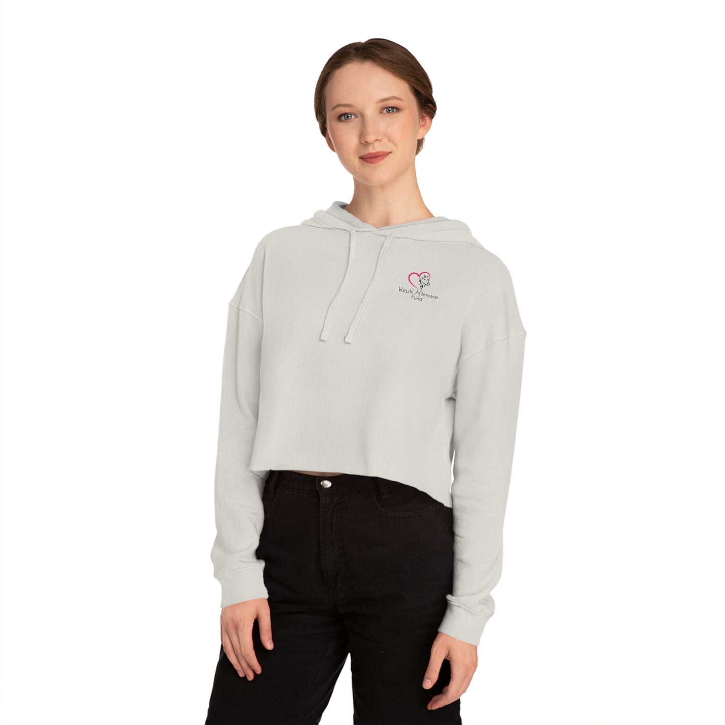 Wasabi Aftercare Fund Women’s Cropped Hooded Sweatshirt