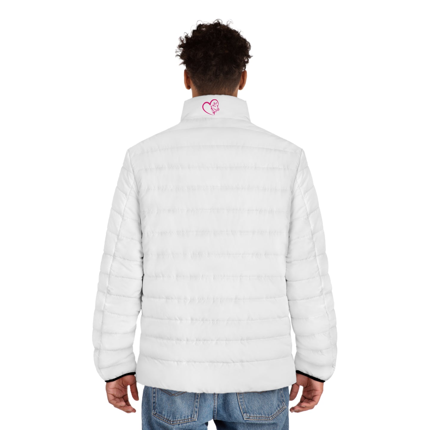 Wasabi Aftercare Fund Men's Puffer Jacket (White)