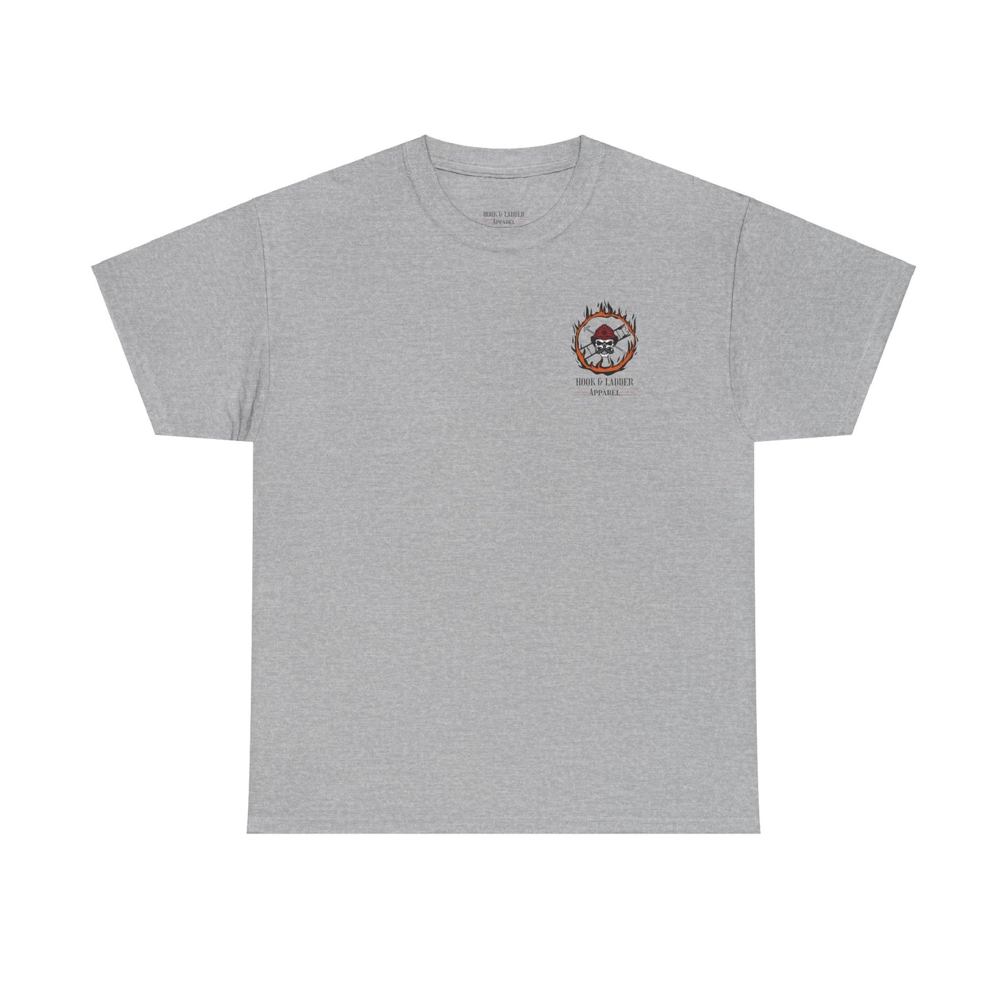 Hook & Ladder Axe Flag Unisex Heavy Cotton Tee