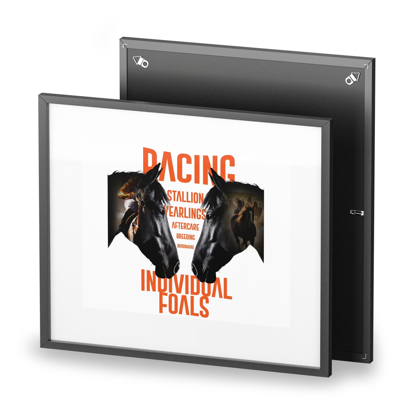 "Racing Collection" Framed Posters, Matte