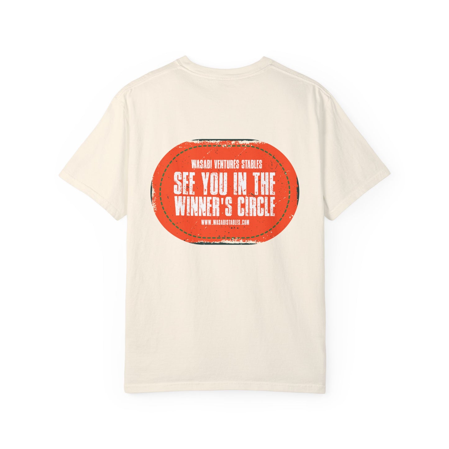"See You In The Winner's Circle" Unisex Garment-Dyed T-shirt