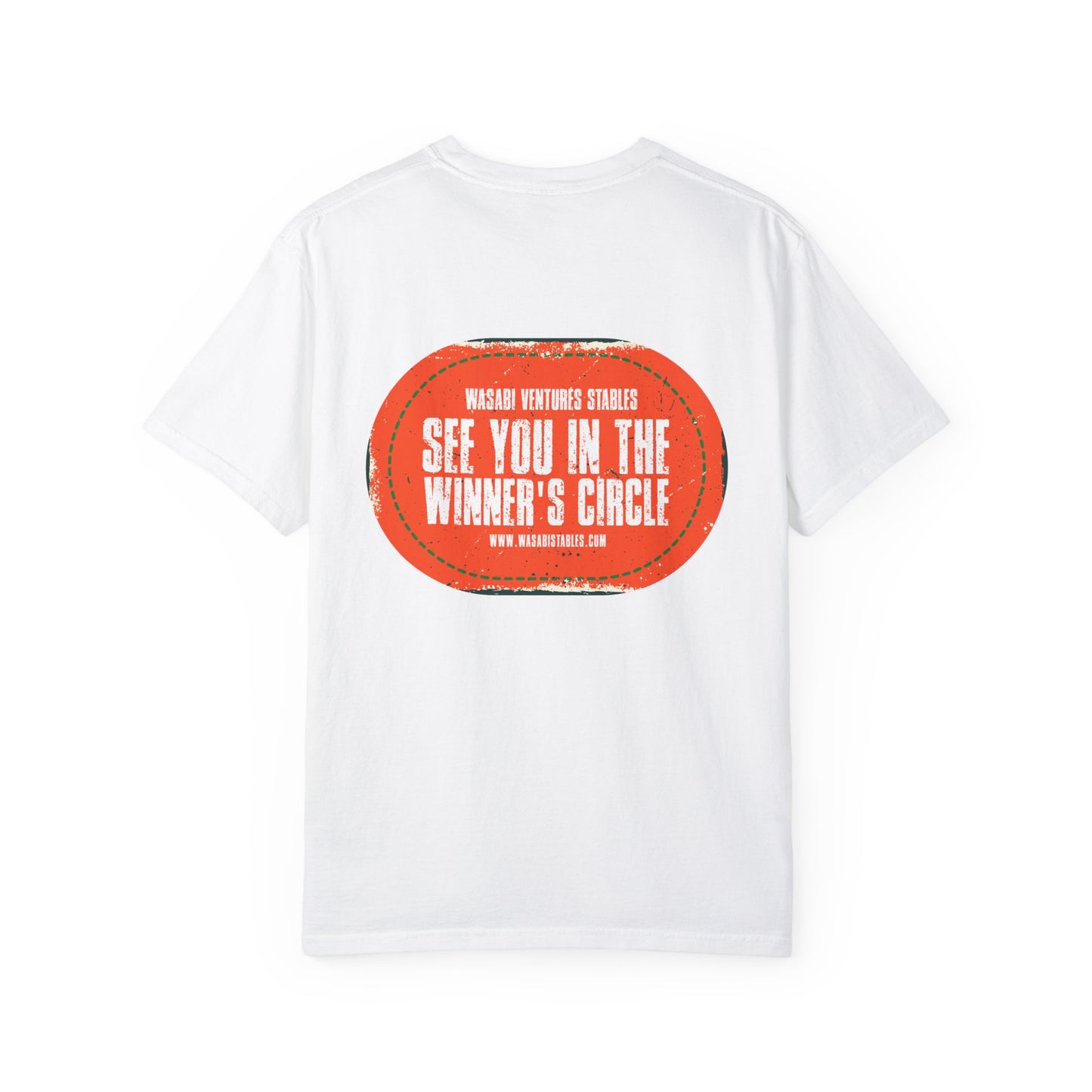 "See You In The Winner's Circle" Unisex Garment-Dyed T-shirt