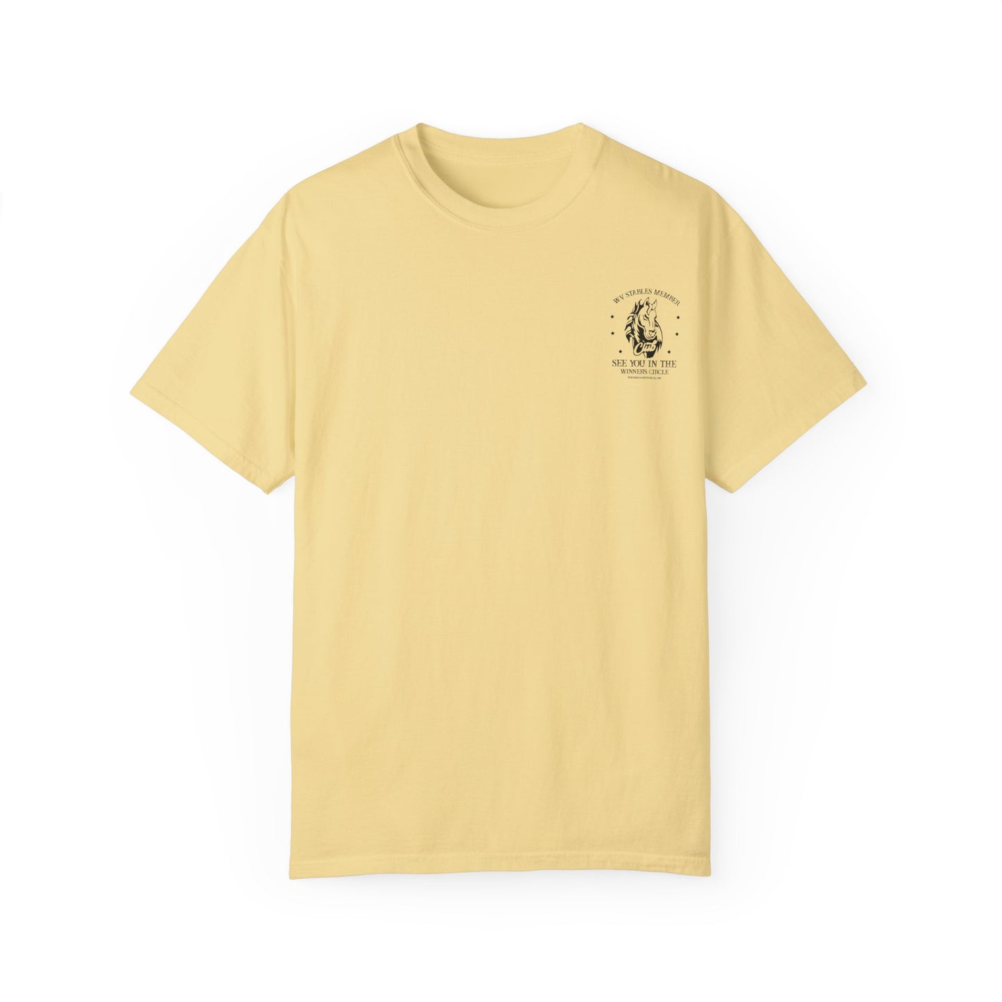 Wasabi Ventures Stables Club Member Unisex Garment-Dyed T-shirt