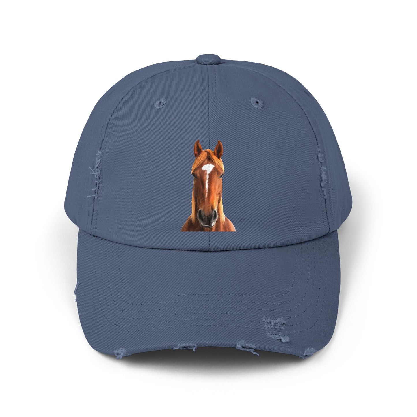 "Stables Collection Horse" Distressed Cap