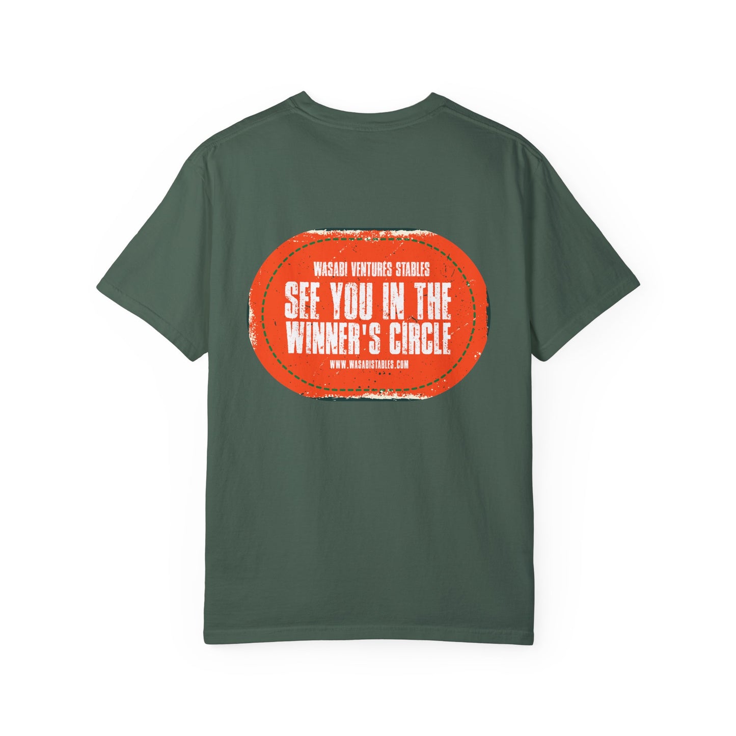 "See You In The Winner's Circle" Unisex Garment-Dyed T-shirt