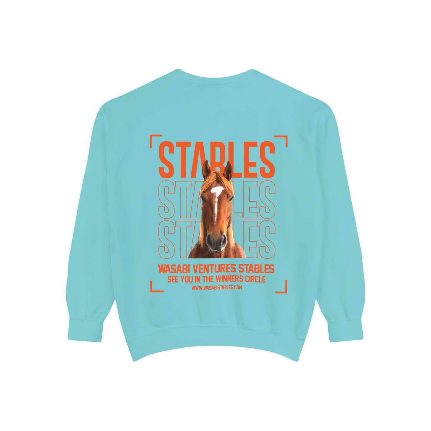 "Stables Collection" Unisex Garment-Dyed Sweatshirt