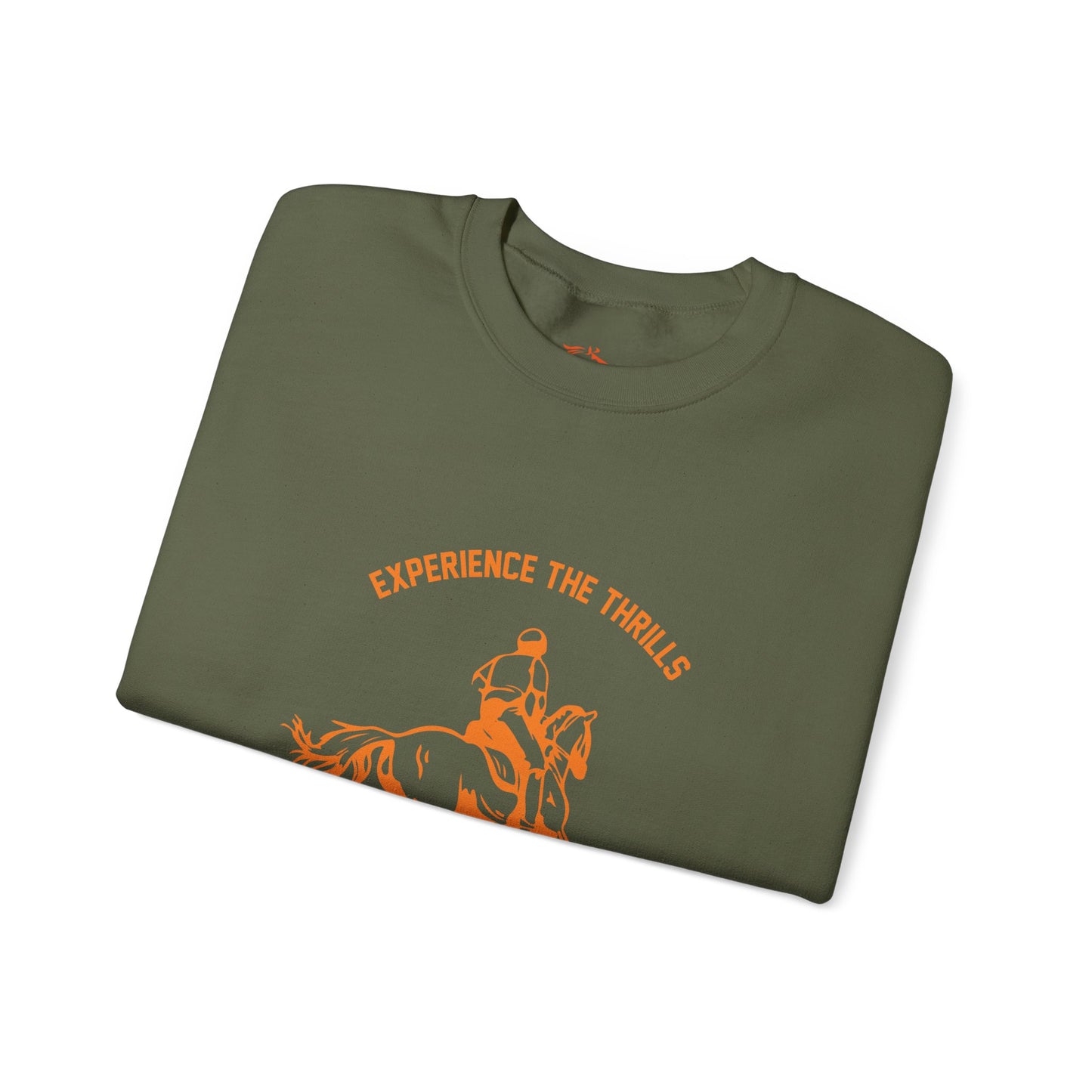 "Experience The Thrill" Unisex Heavy Blend™ Crewneck Sweatshirt