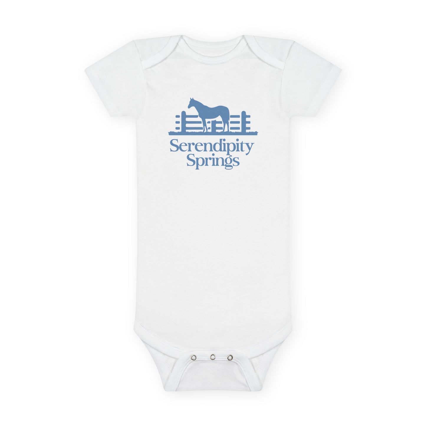Serendipity Springs Farm Baby Short Sleeve Onesie