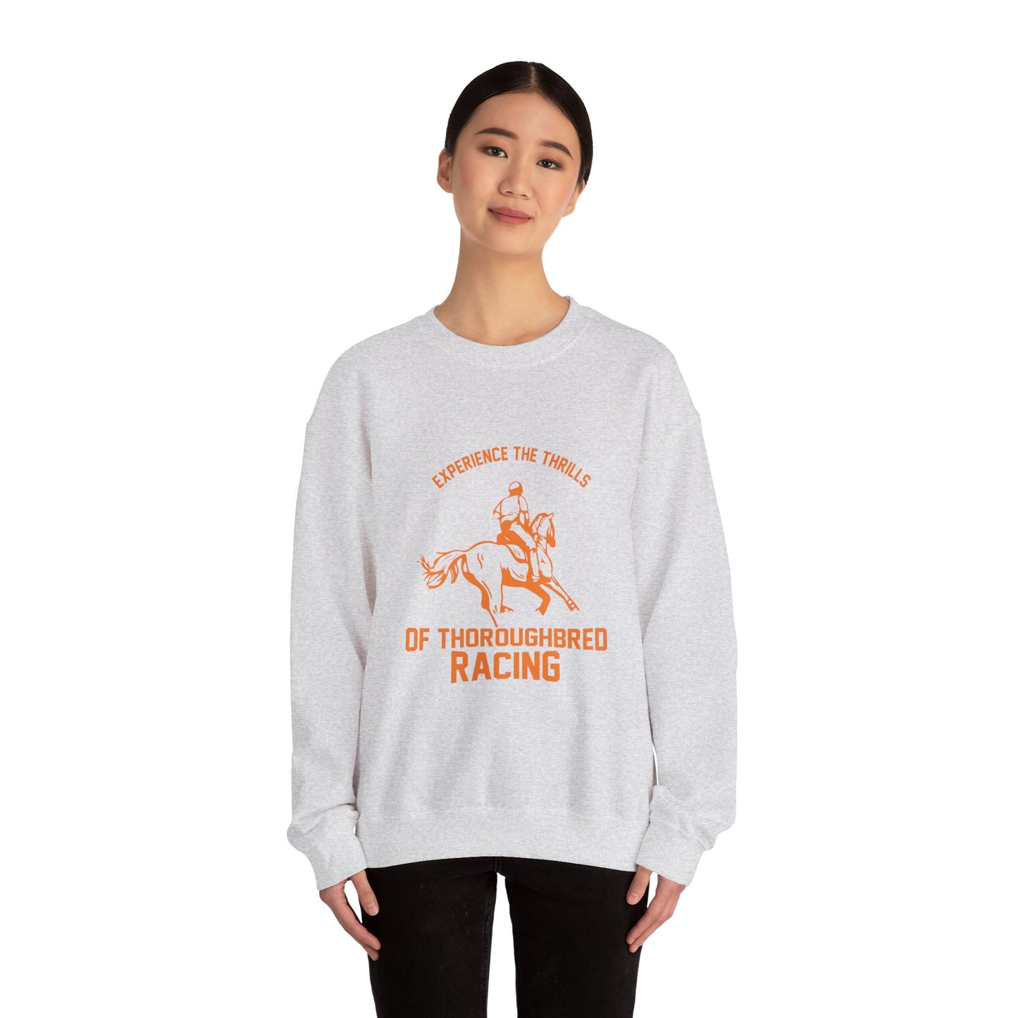 "Experience The Thrill" Unisex Heavy Blend™ Crewneck Sweatshirt