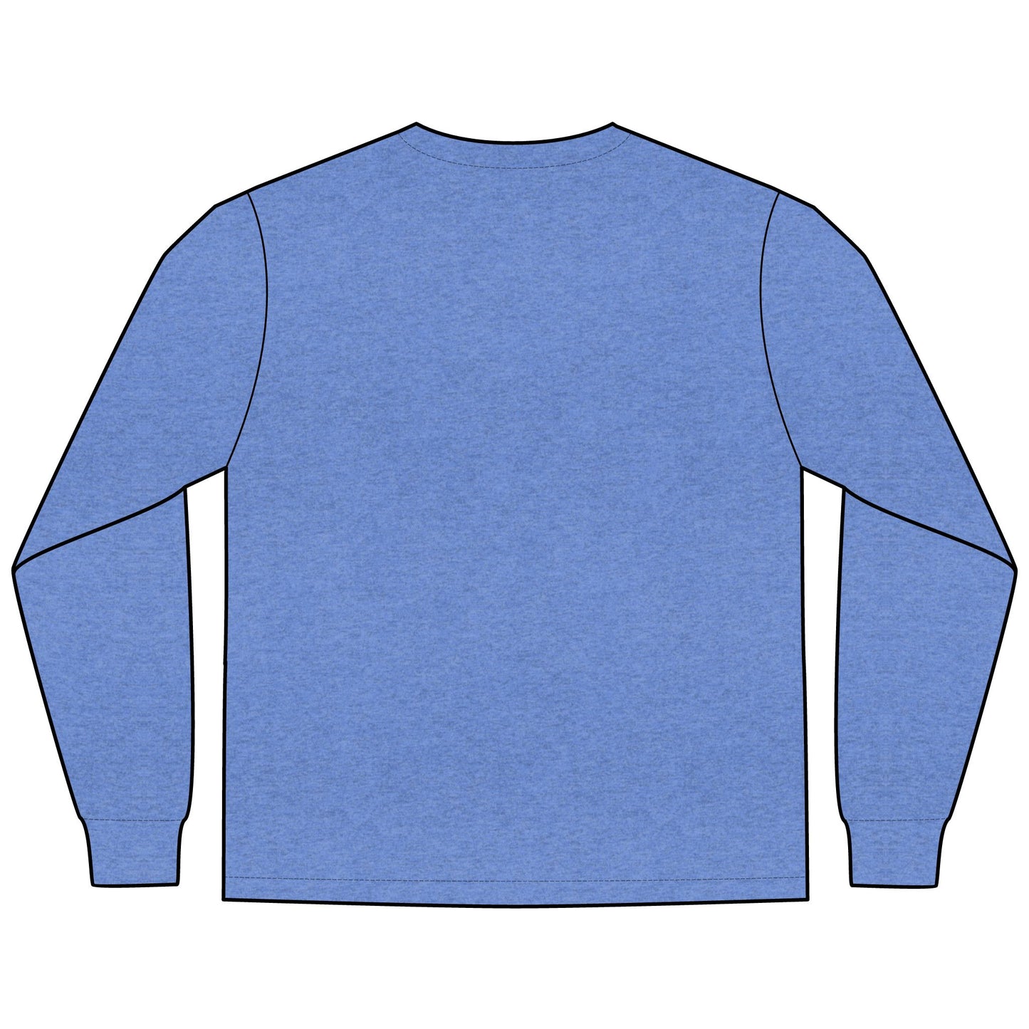 Railbird Racing Men's Long Sleeve Tee (Full-Logo)