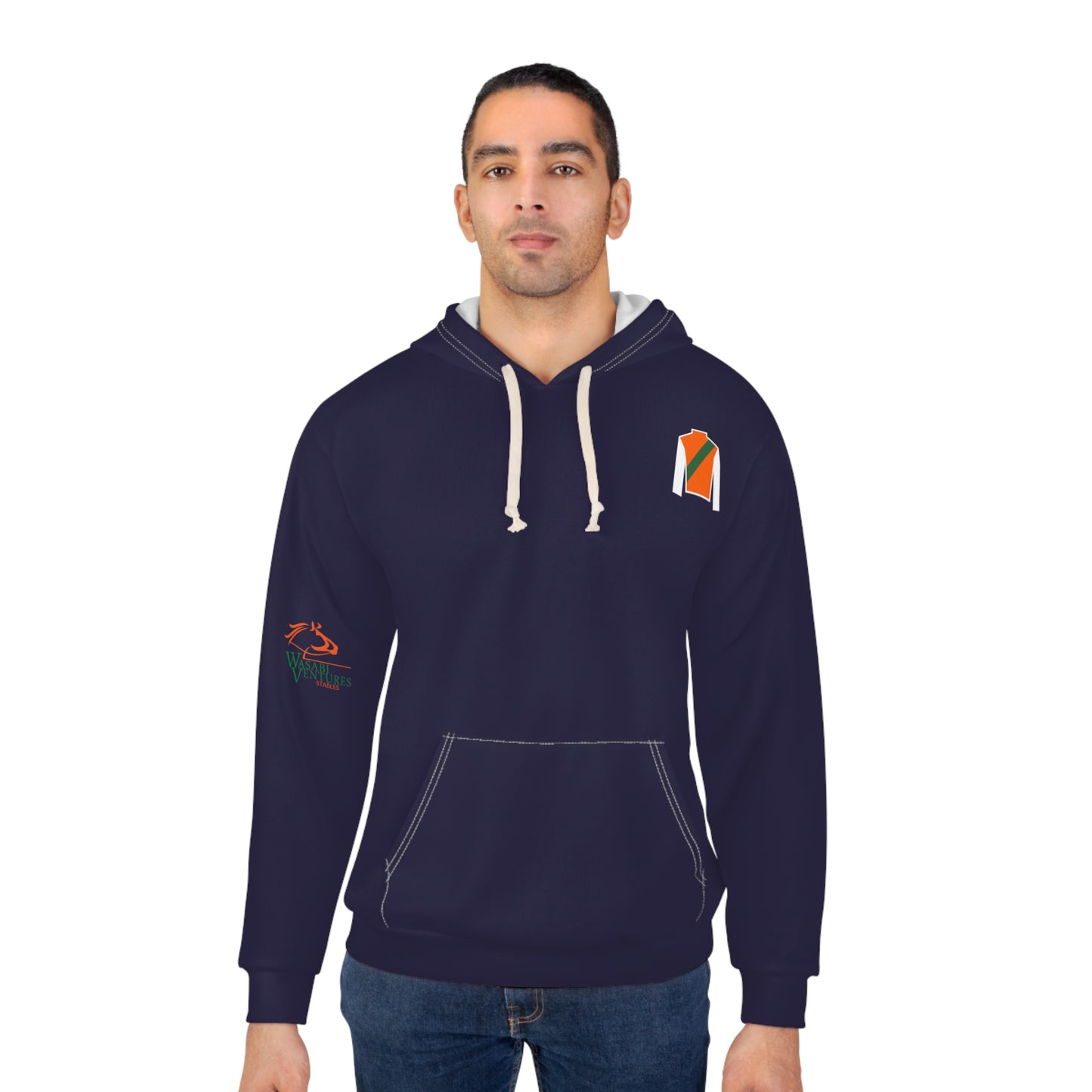 Wasabi Ventures Stables Silk Collection Unisex Pullover Hoodie