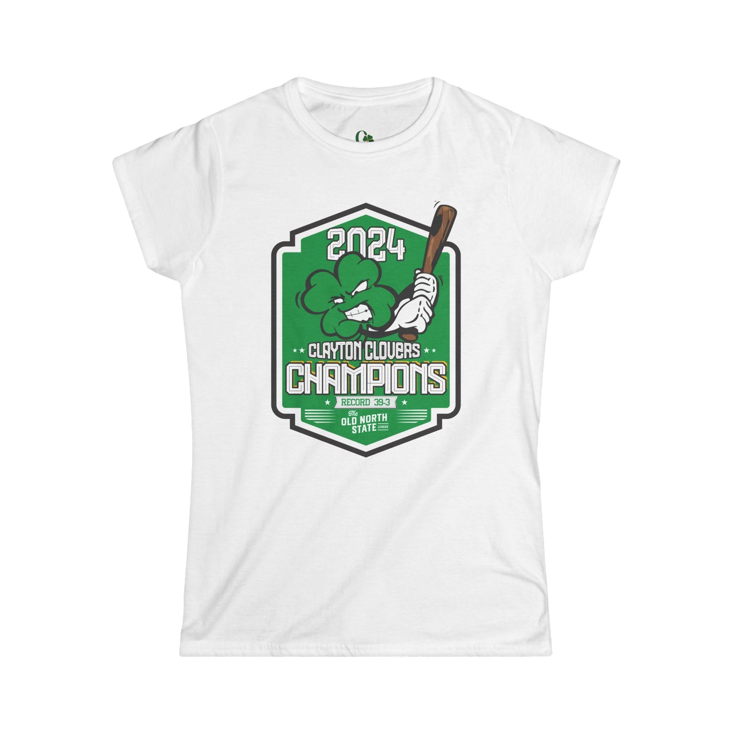 Clayton Clovers 2024 ONSL Champions Women's Softstyle Tee