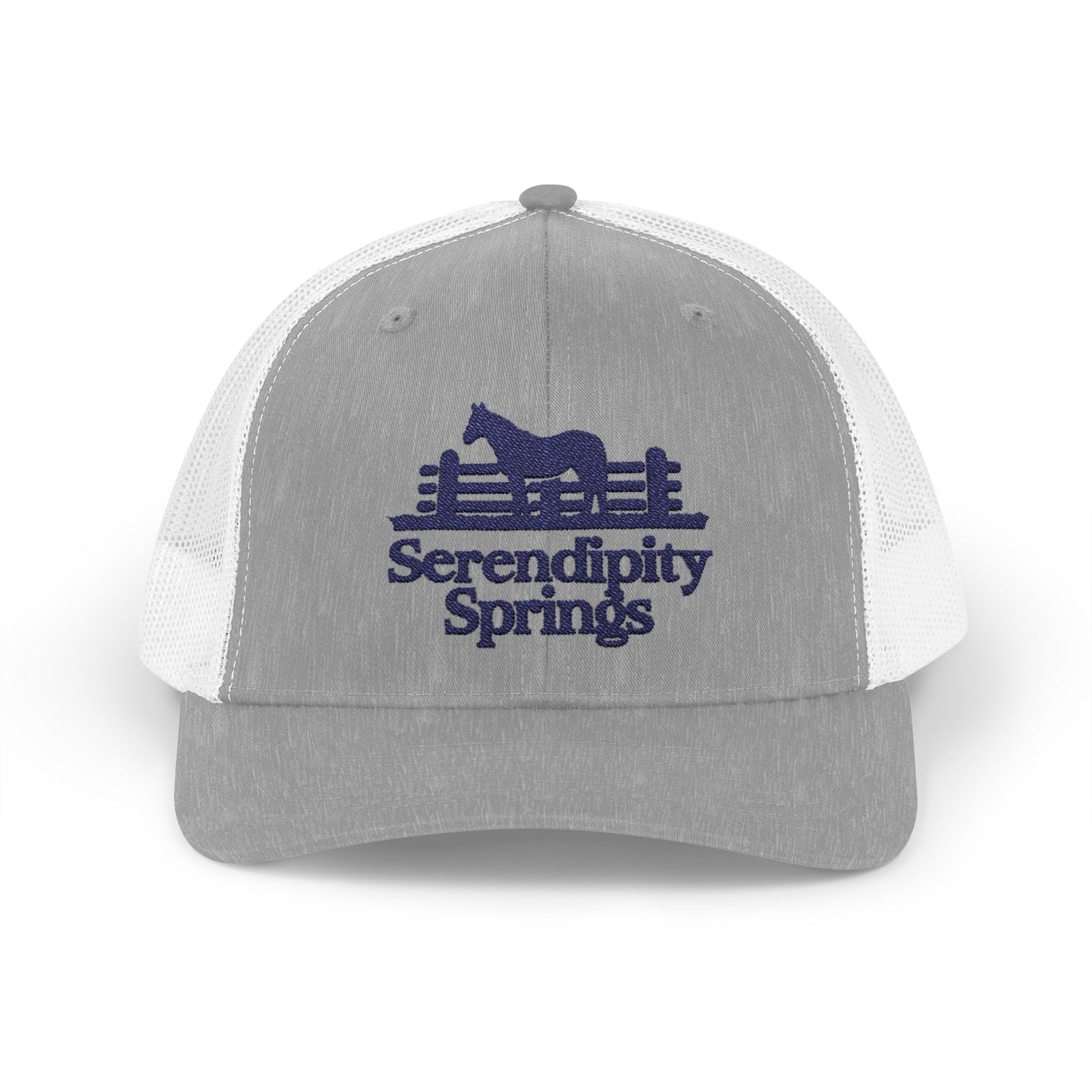 Serendipity Springs Farm Snapback Embroidery Trucker Cap