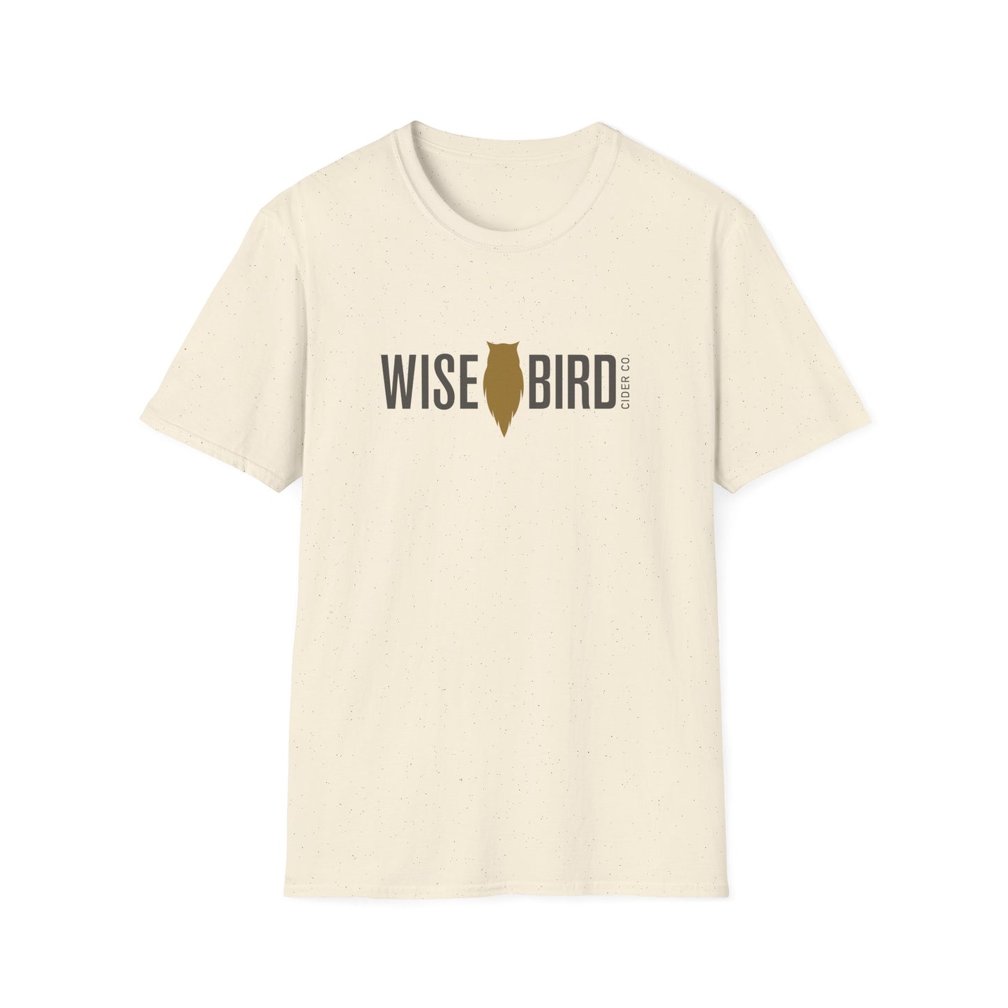 Wise Bird Unisex Softstyle T-Shirt Banner Logo