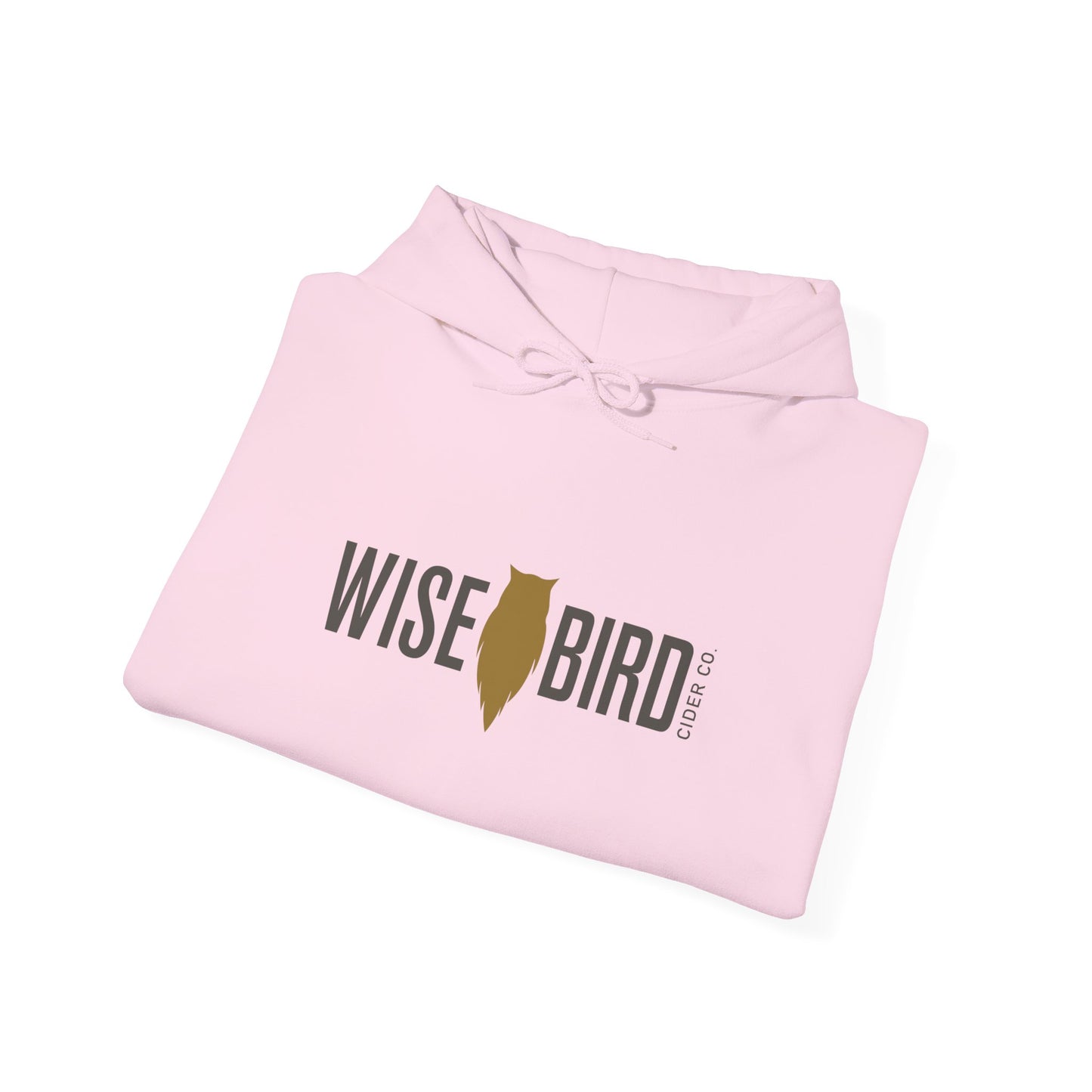 Wise Bird Unisex Hooded Sweatshirt Banner Logo