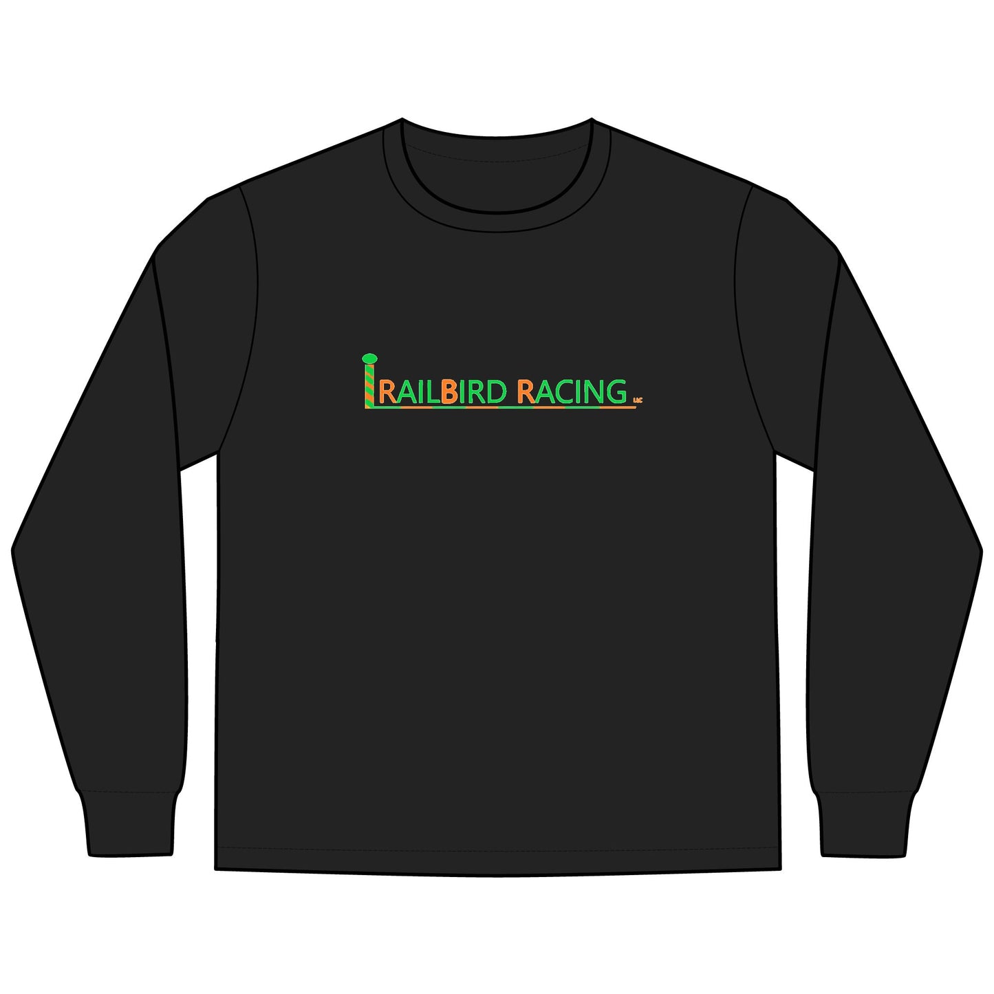 Railbird Racing Men's Long Sleeve Tee (Full-Logo)