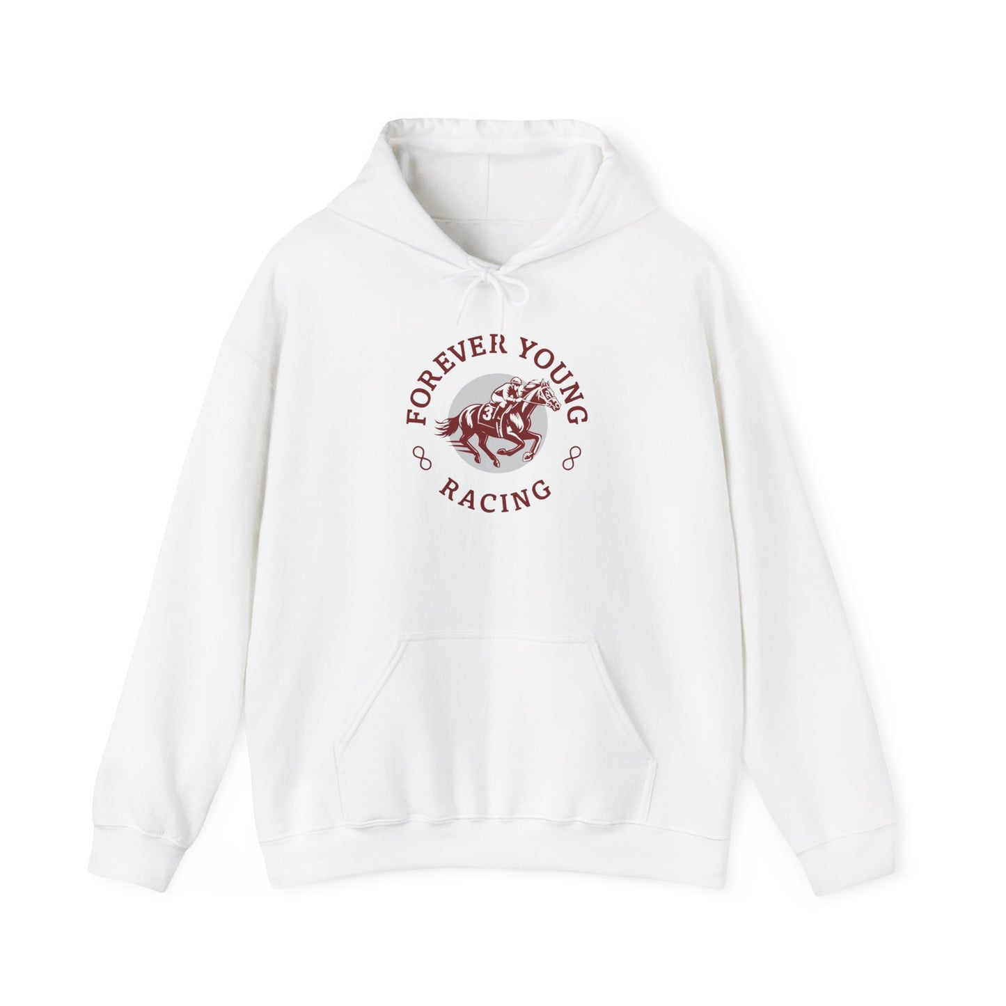 Forever Young Racing Unisex Hooded Sweatshirt