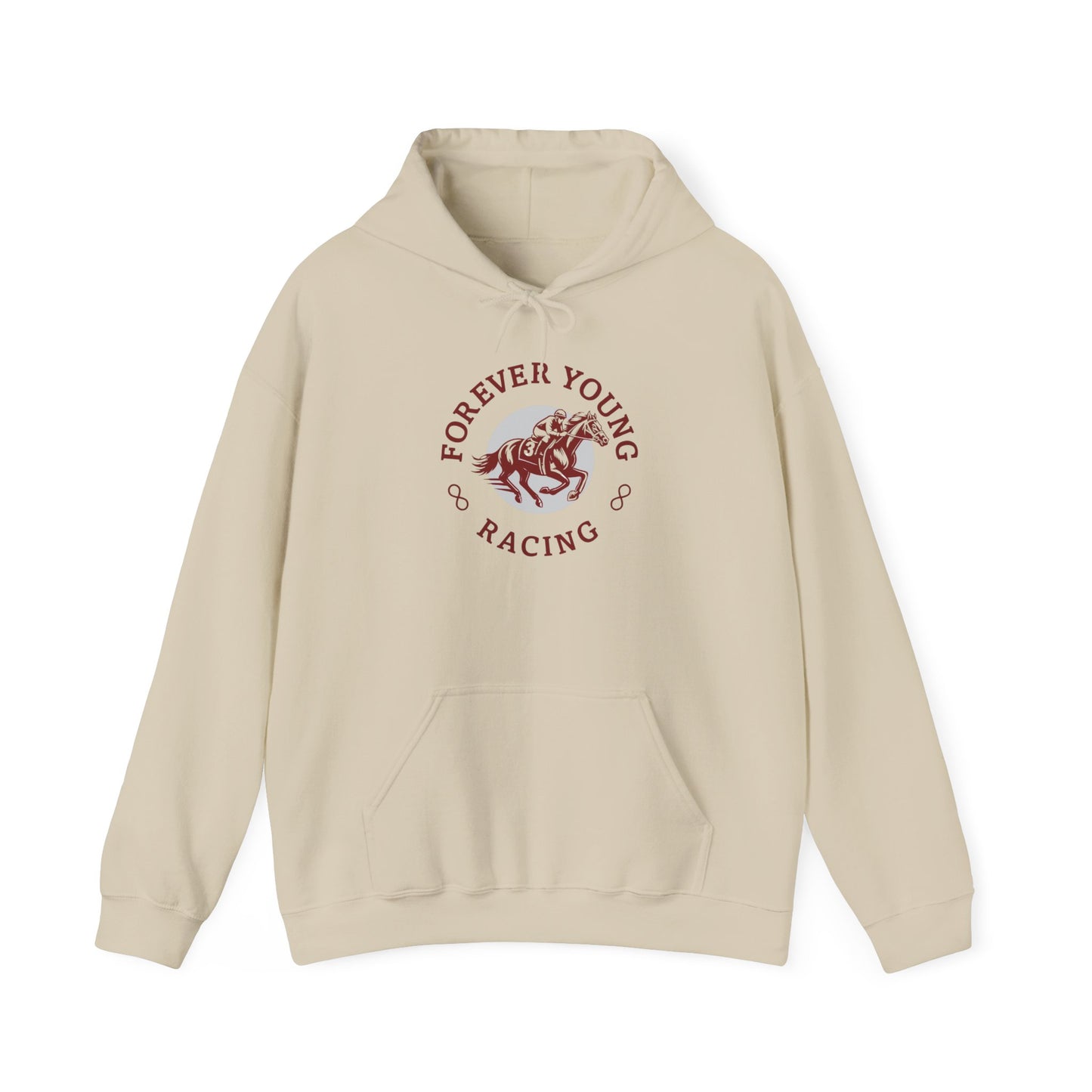 Forever Young Racing Unisex Hooded Sweatshirt