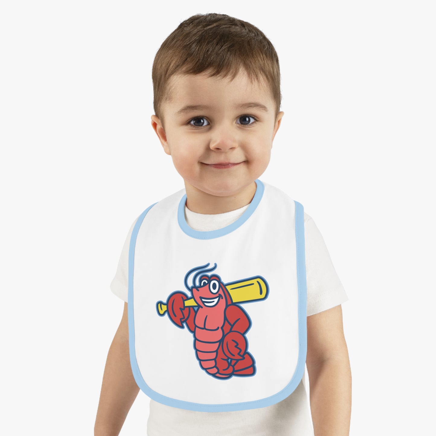 Old Orchard Beach Bugs Baseball Team Baby Bib