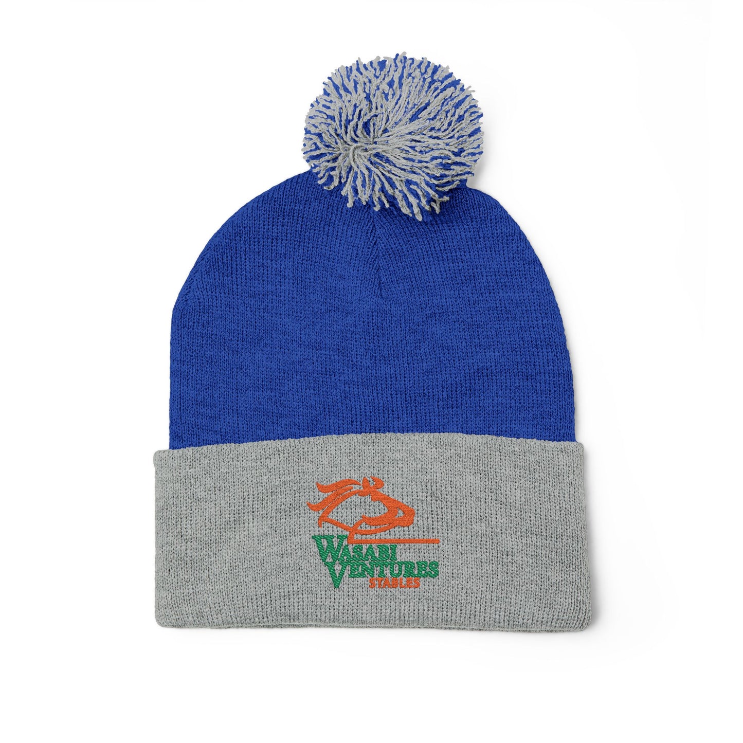 Wasabi Ventures Stables Pom-Pom Knit Cap