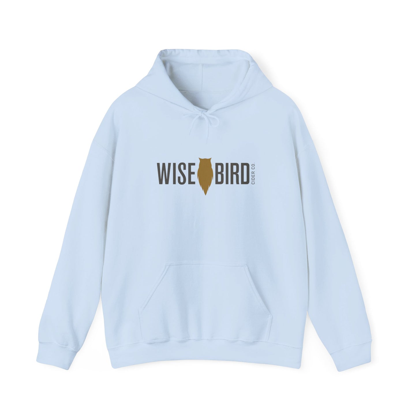 Wise Bird Unisex Hooded Sweatshirt Banner Logo