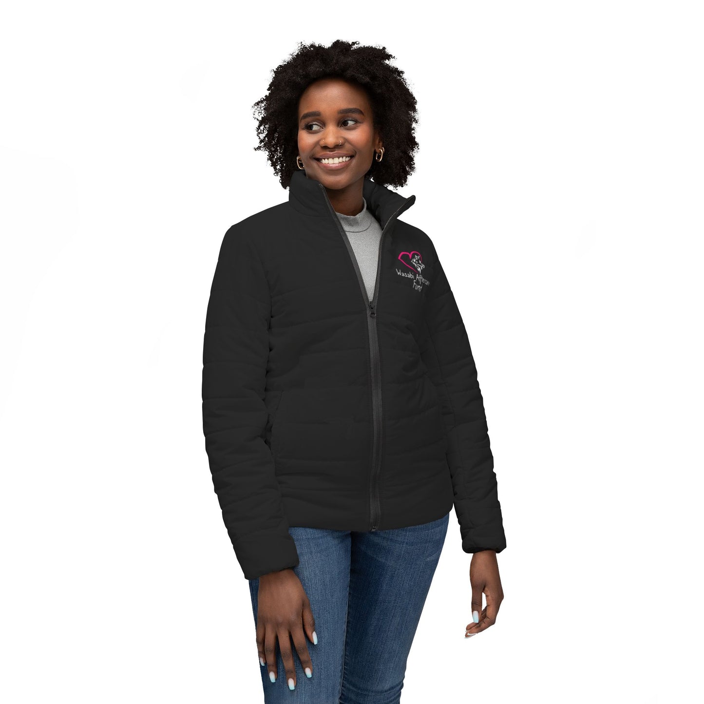 Wasabi Aftercare Fund Women’s Puffer Jacket (Black)