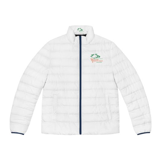 Wasabi Ventures Stallions Men's Puffer Jacket (White)