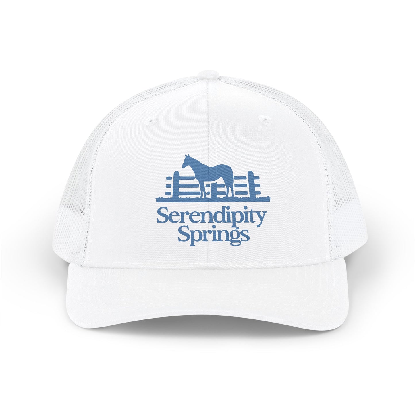 Serendipity Springs Farm Snapback DTG Trucker Cap