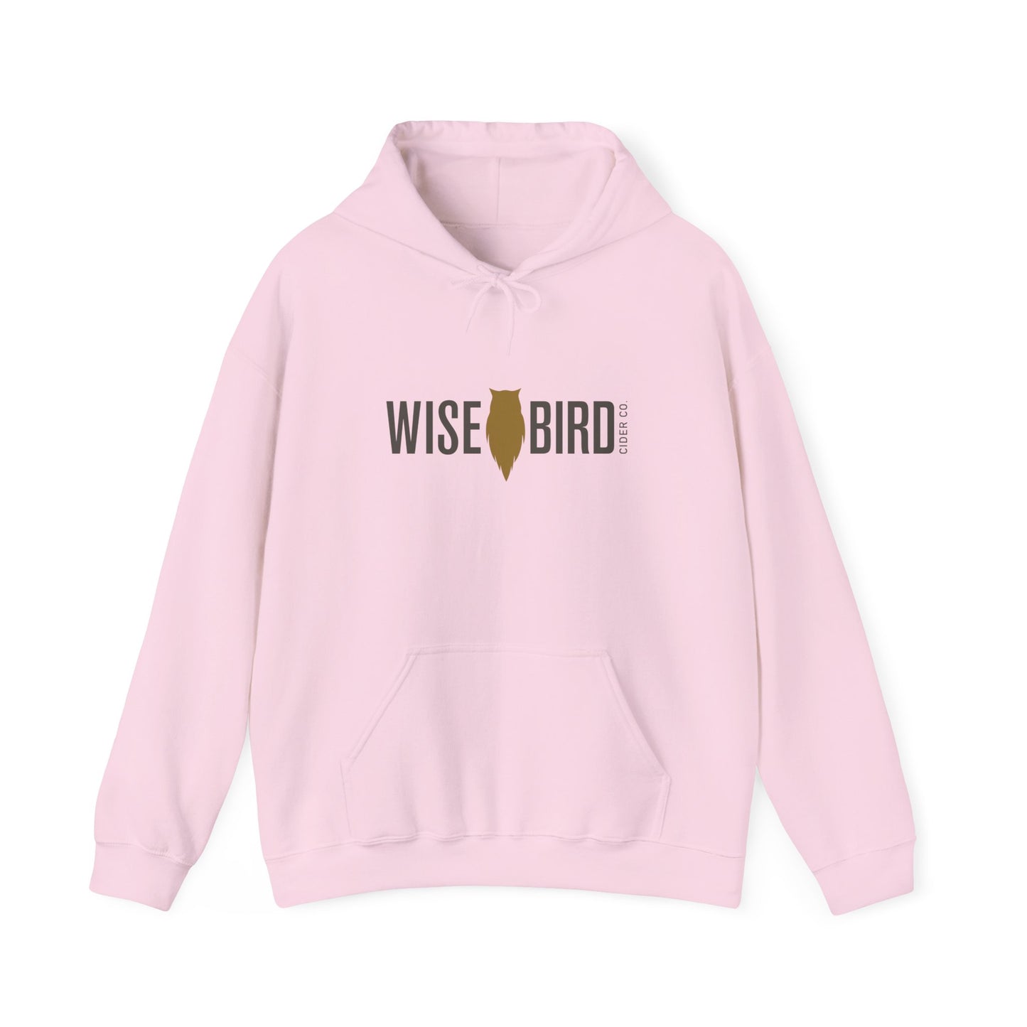 Wise Bird Unisex Hooded Sweatshirt Banner Logo