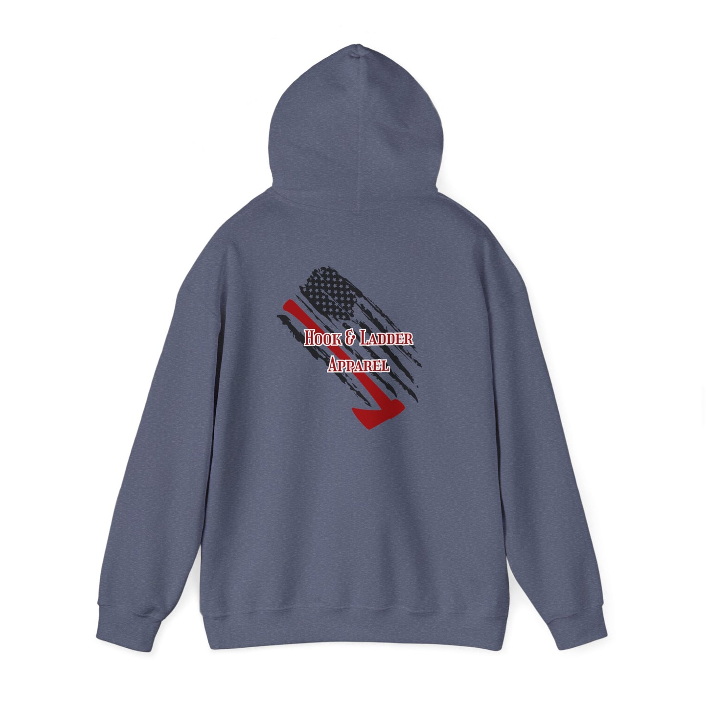 Firefighter Axe Flag Hoodie - Unisex