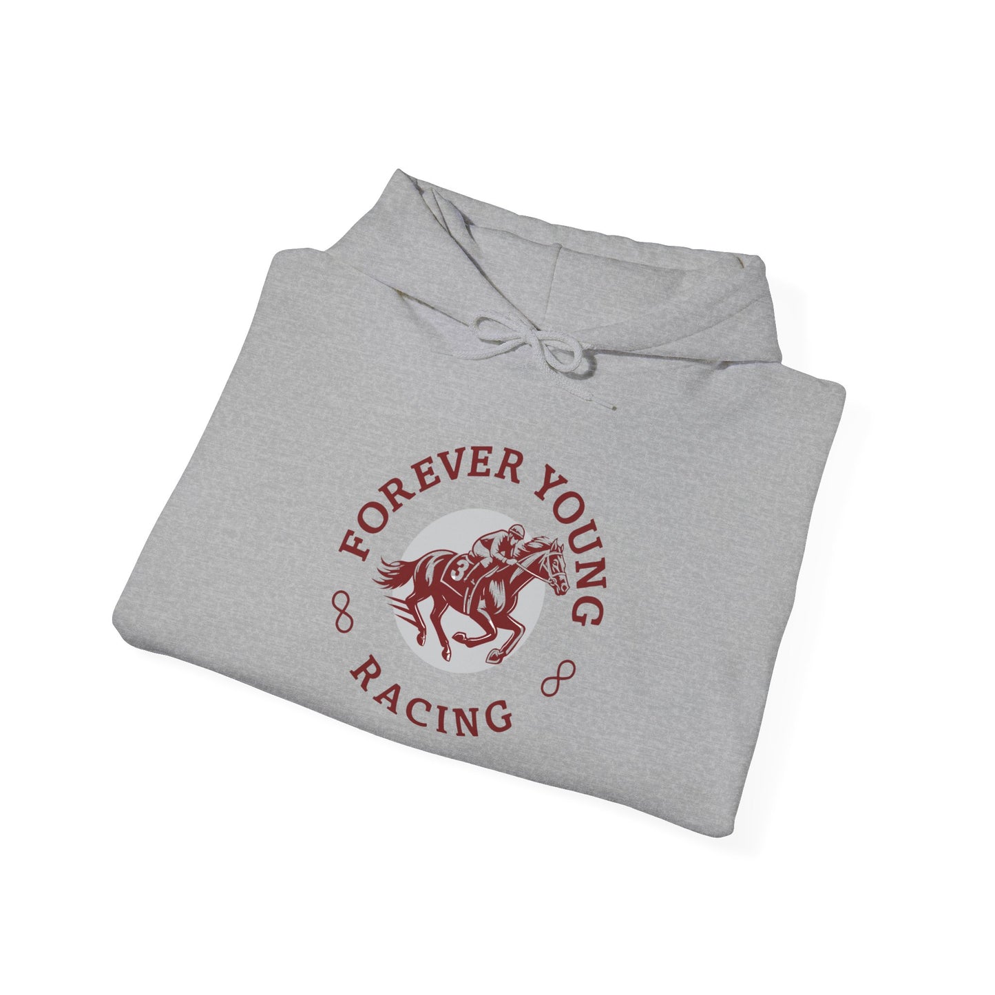 Forever Young Racing Unisex Hooded Sweatshirt