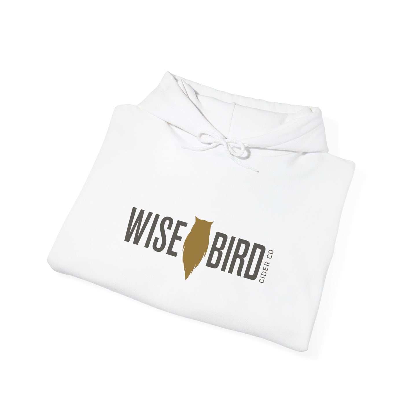 Wise Bird Unisex Hooded Sweatshirt Banner Logo