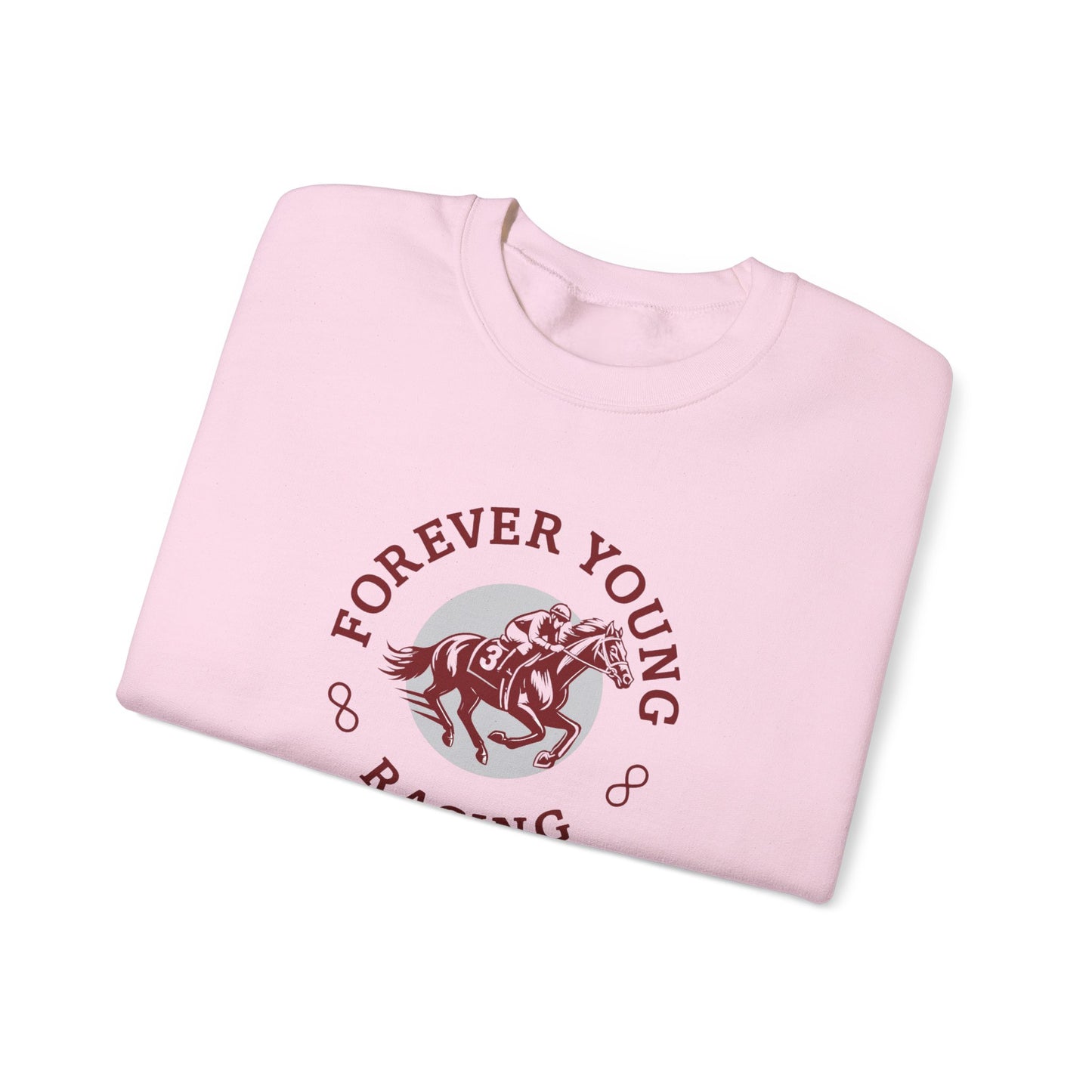 Forever Young Racing Unisex Crewneck Sweatshirt