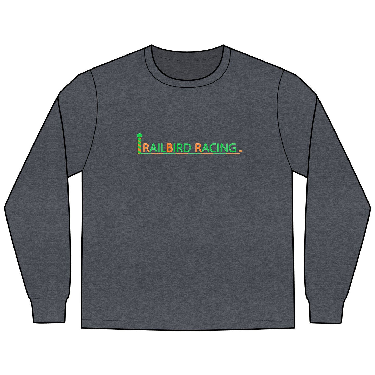 Railbird Racing Men's Long Sleeve Tee (Full-Logo)