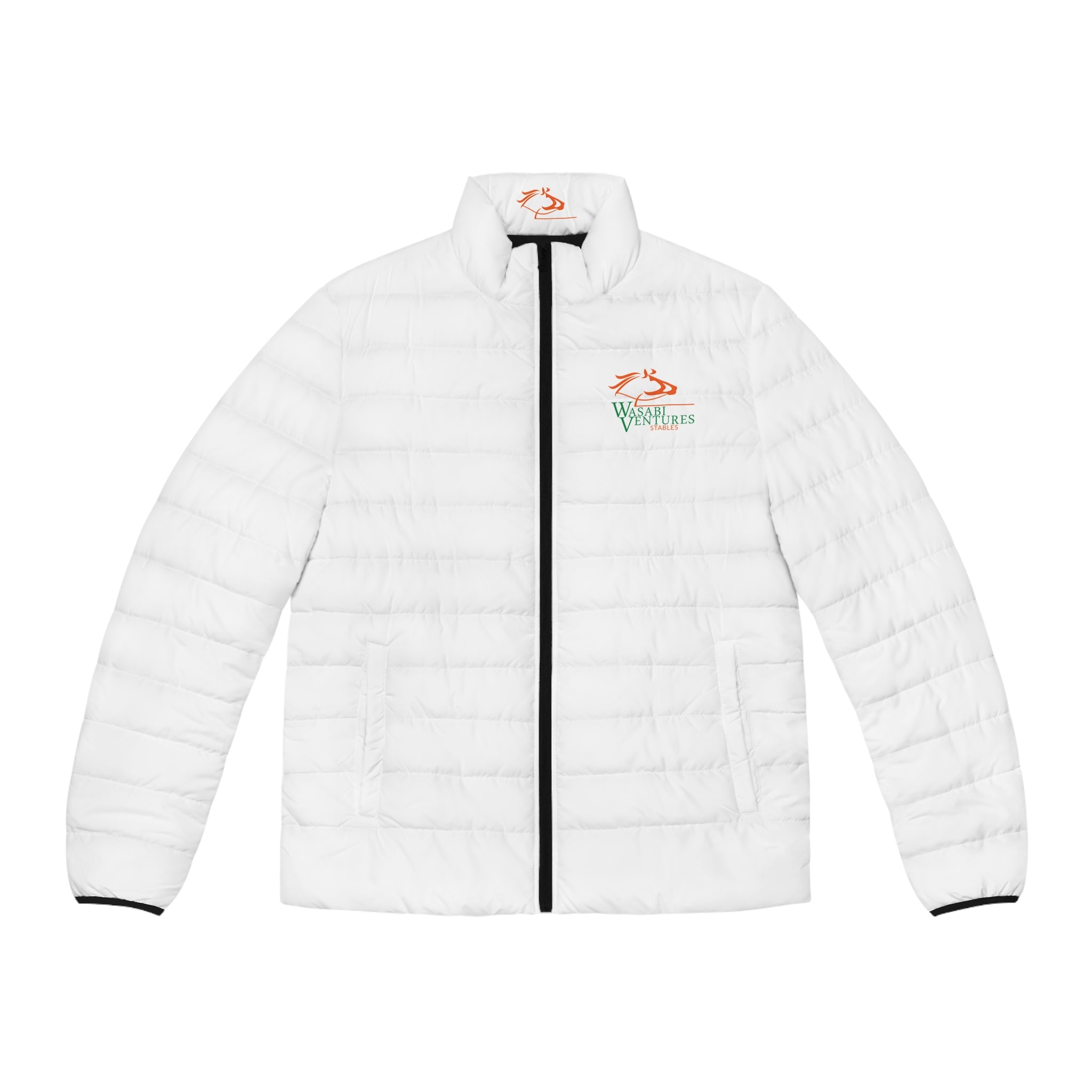 Wasabi Ventures Stables Men's Puffer Jacket (White) – WasabiGear.com