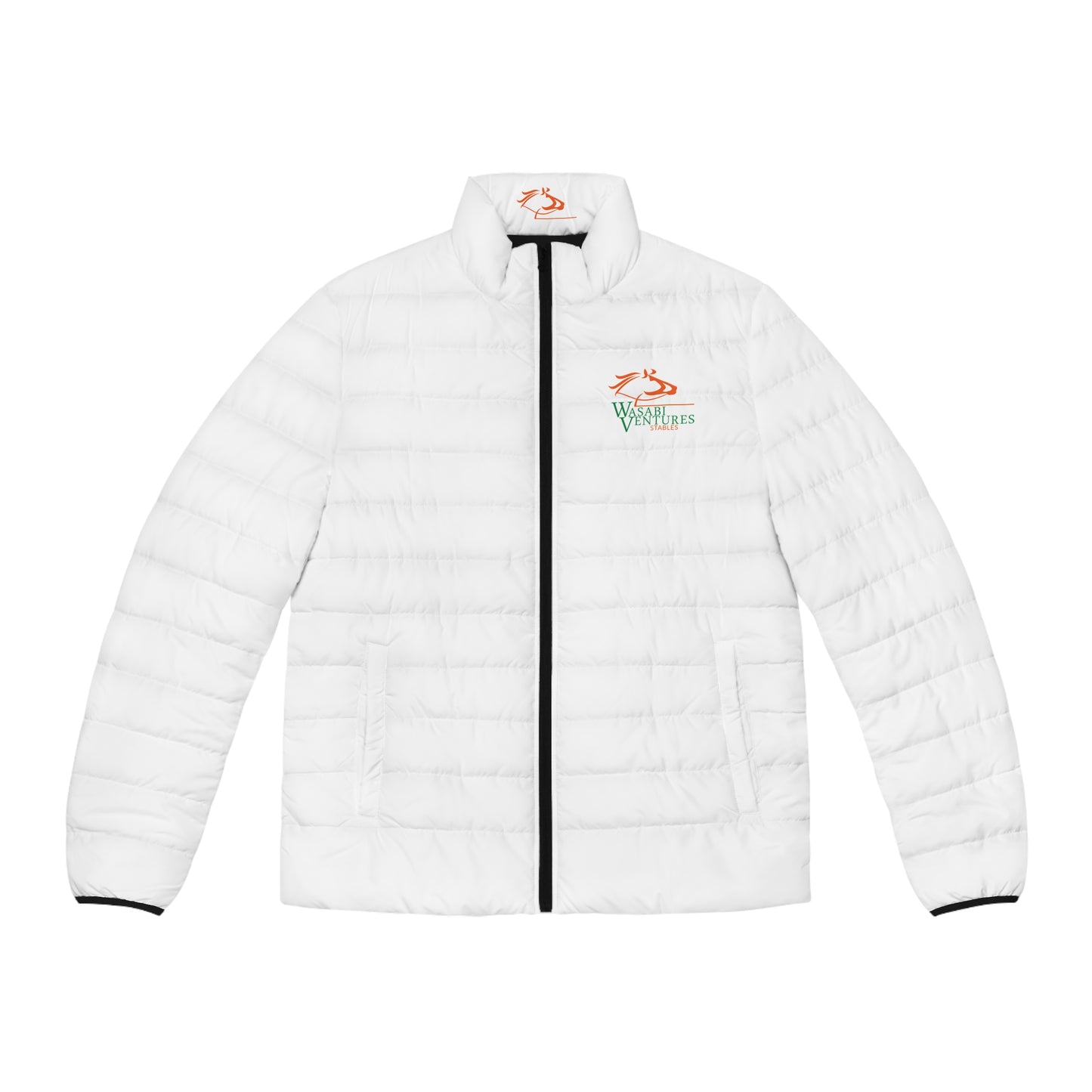 Wasabi Ventures Stables Men's Puffer Jacket (White)
