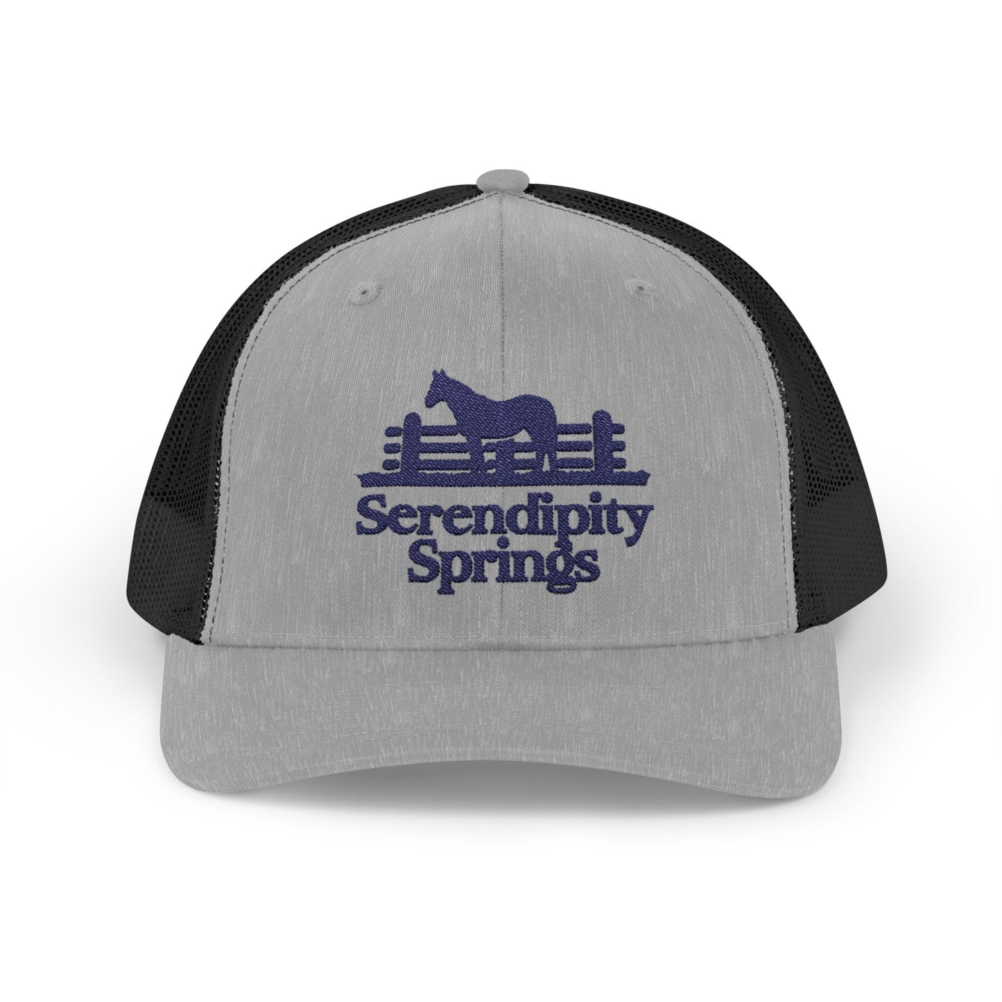 Serendipity Springs Farm Snapback Embroidery Trucker Cap