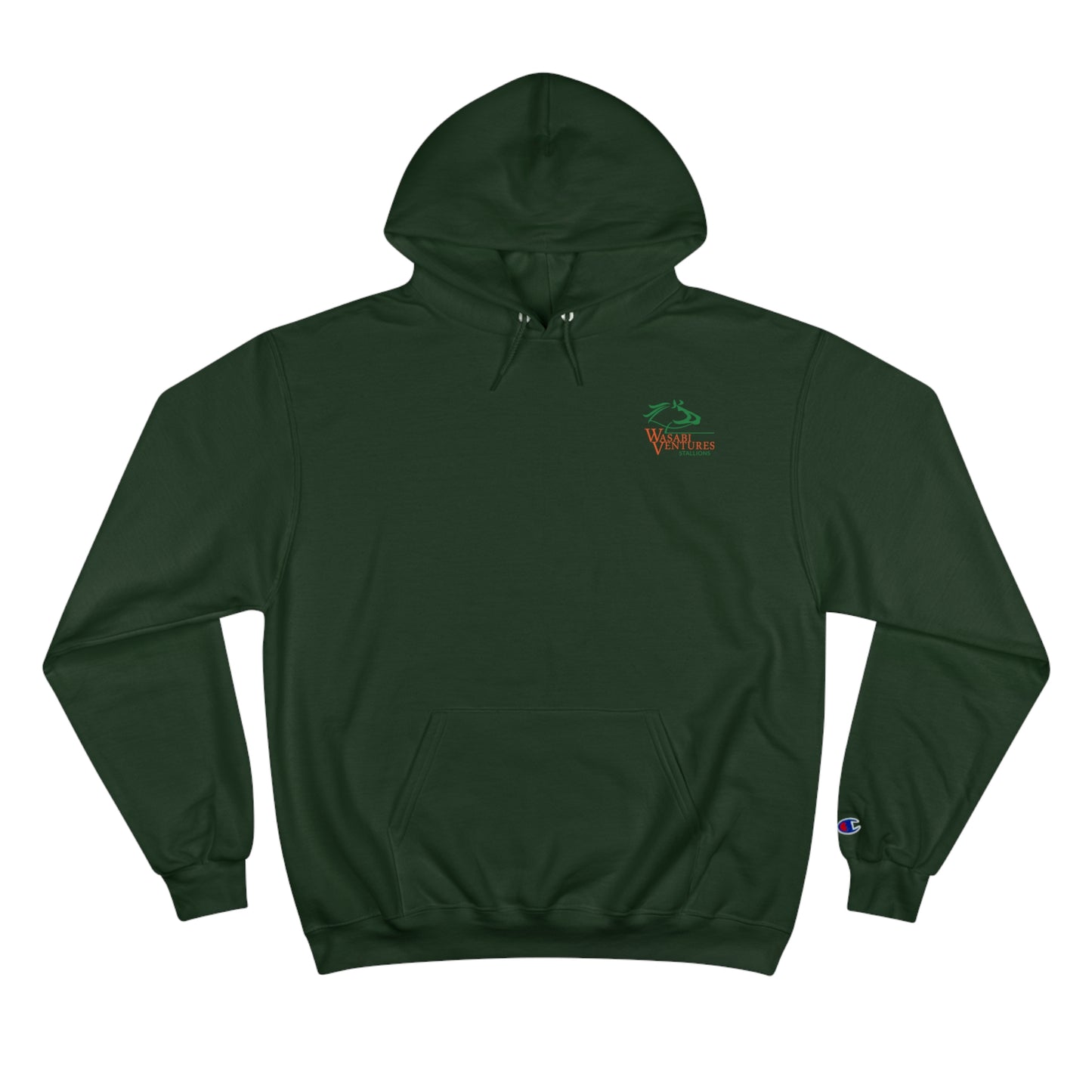 Wasabi Ventures Stallions Men's Champion Hooded Sweatshirt