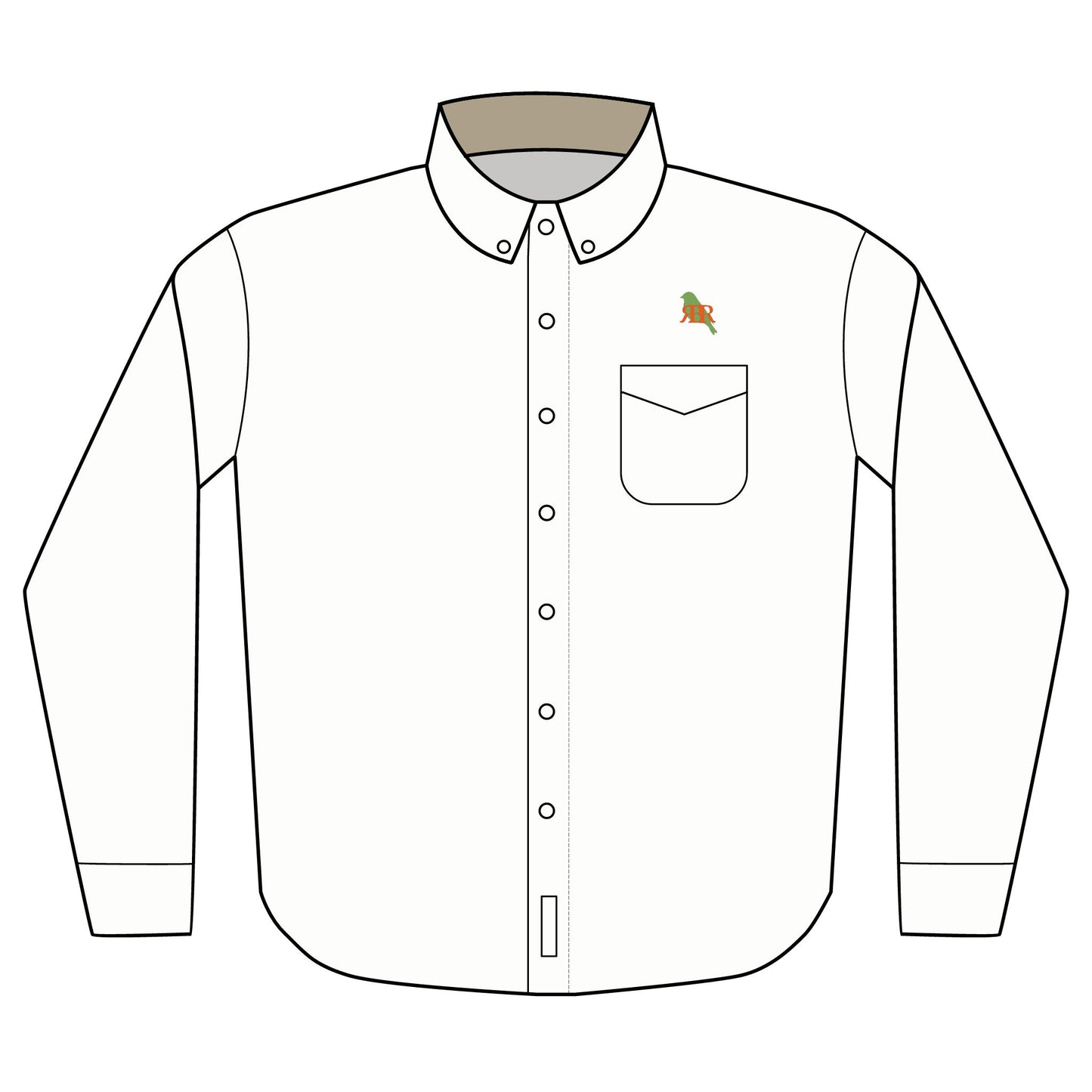 Railbird Racing Long Sleeve Dress Shirt