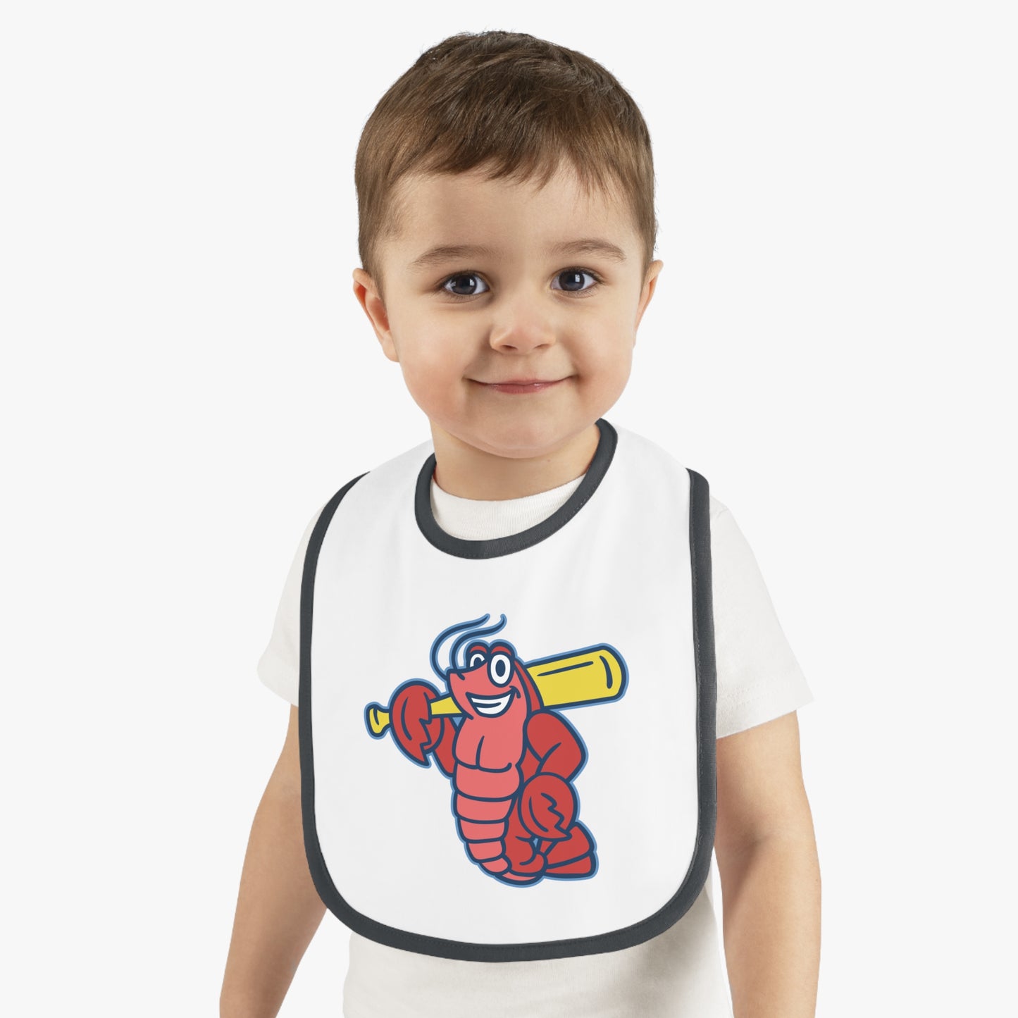 Old Orchard Beach Bugs Baseball Team Baby Bib