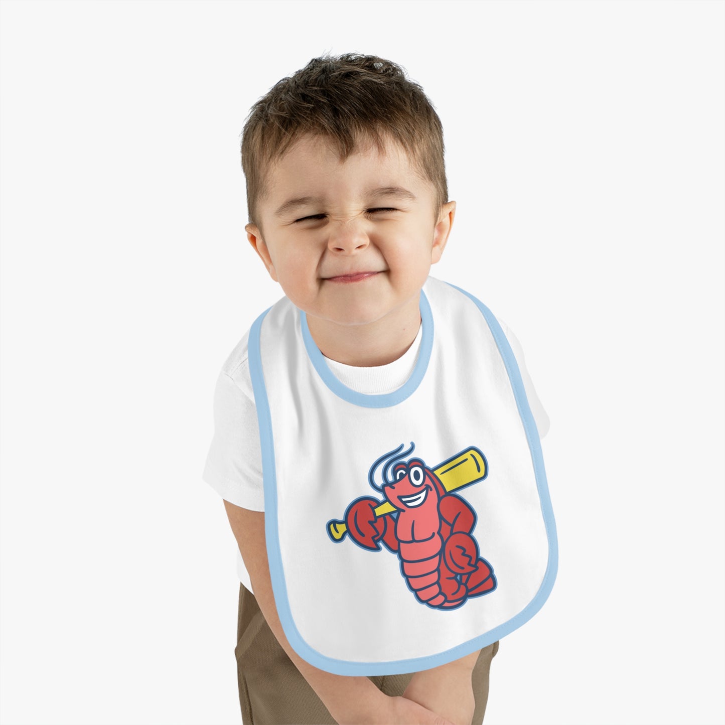 Old Orchard Beach Bugs Baseball Team Baby Bib