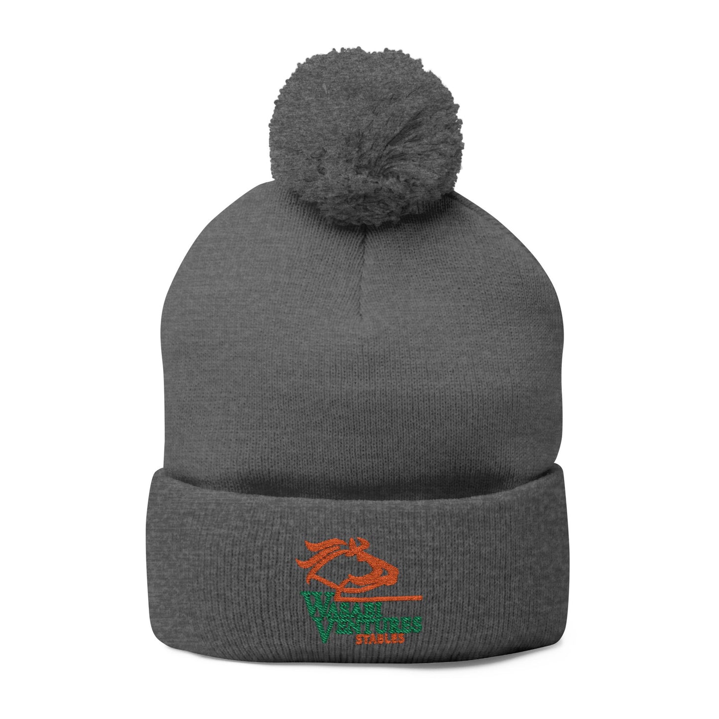 Wasabi Ventures Stables Pom-Pom Knit Cap