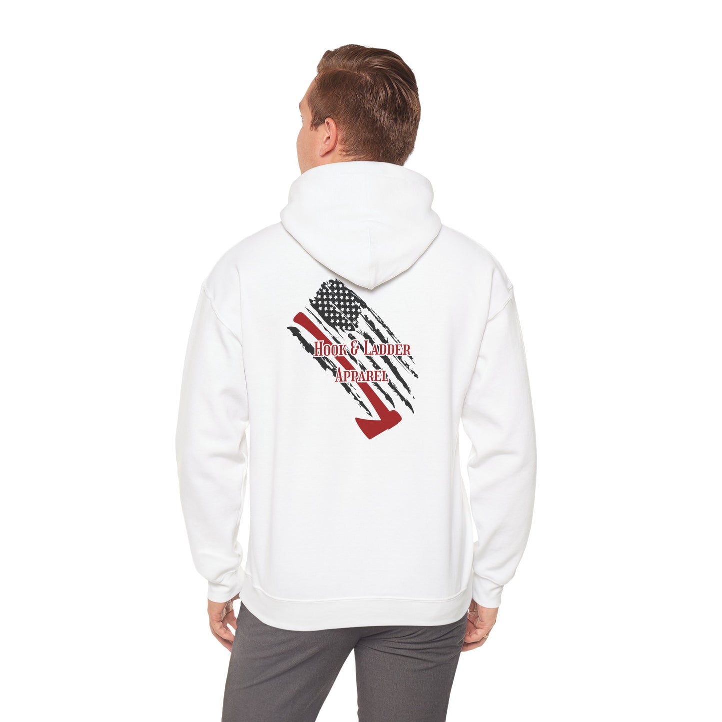 Firefighter Axe Flag Hoodie - Unisex