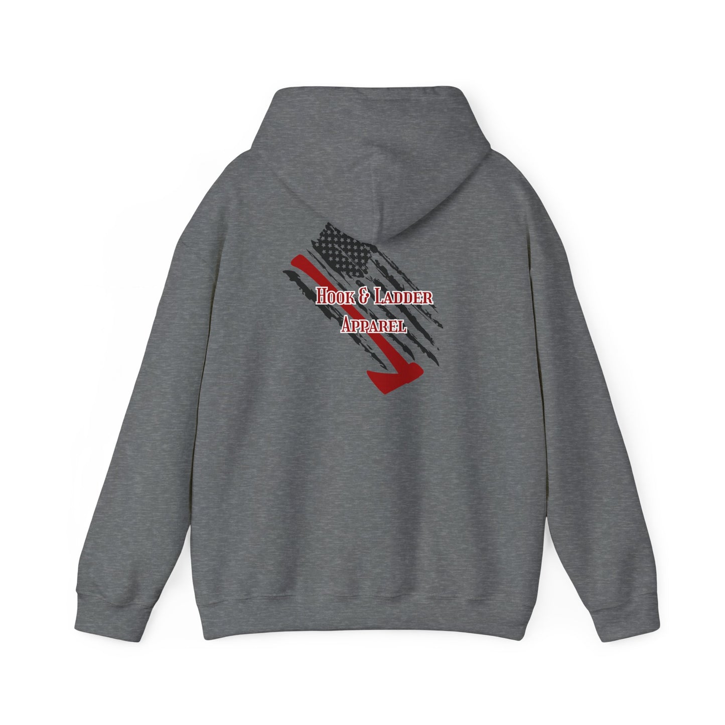 Firefighter Axe Flag Hoodie - Unisex