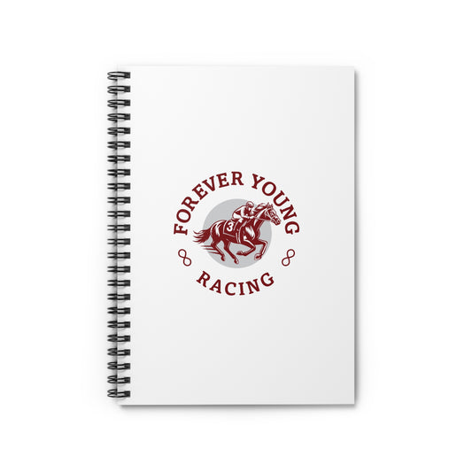 Forever Young Racing Spiral Notebook