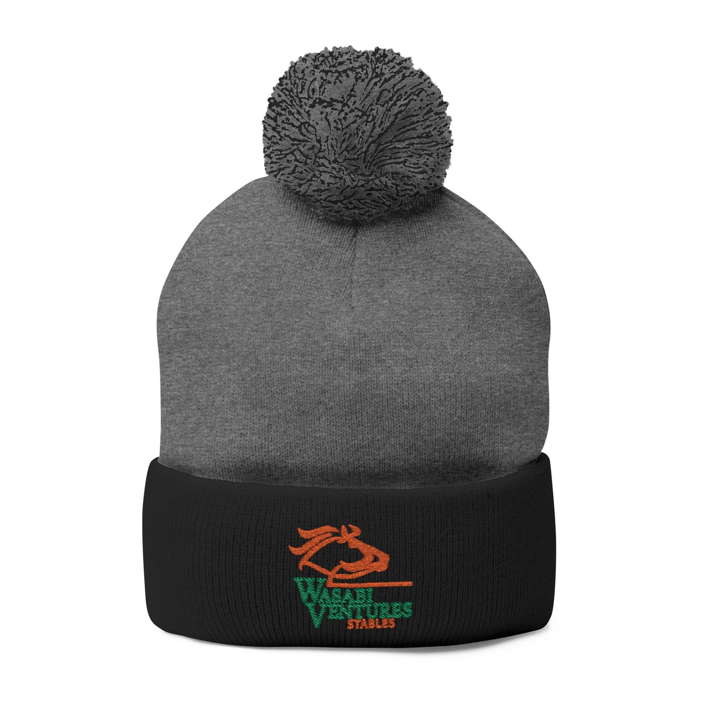 Wasabi Ventures Stables Pom-Pom Knit Cap