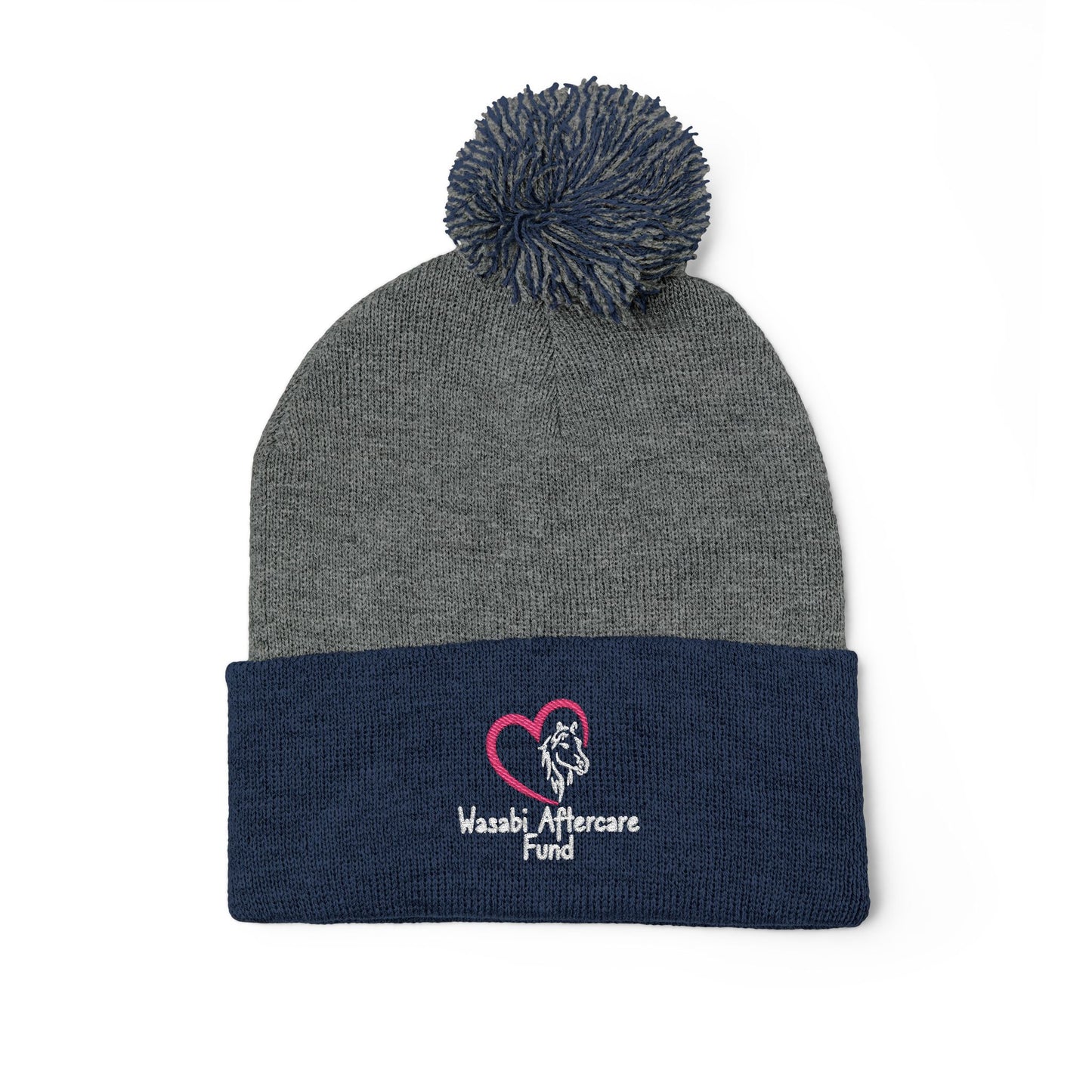 Wasabi Aftercare Fund Pom-Pom Knit Cap